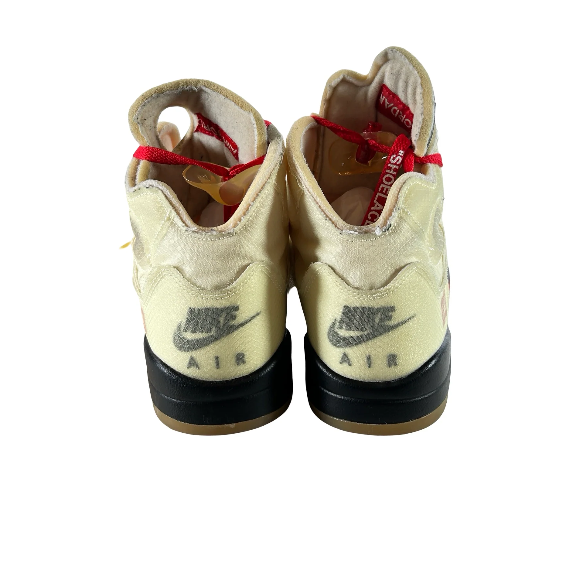 DH8565 100 Jordan 5 Off-White Sail [USED] - 12 M (Used10) - Image 3