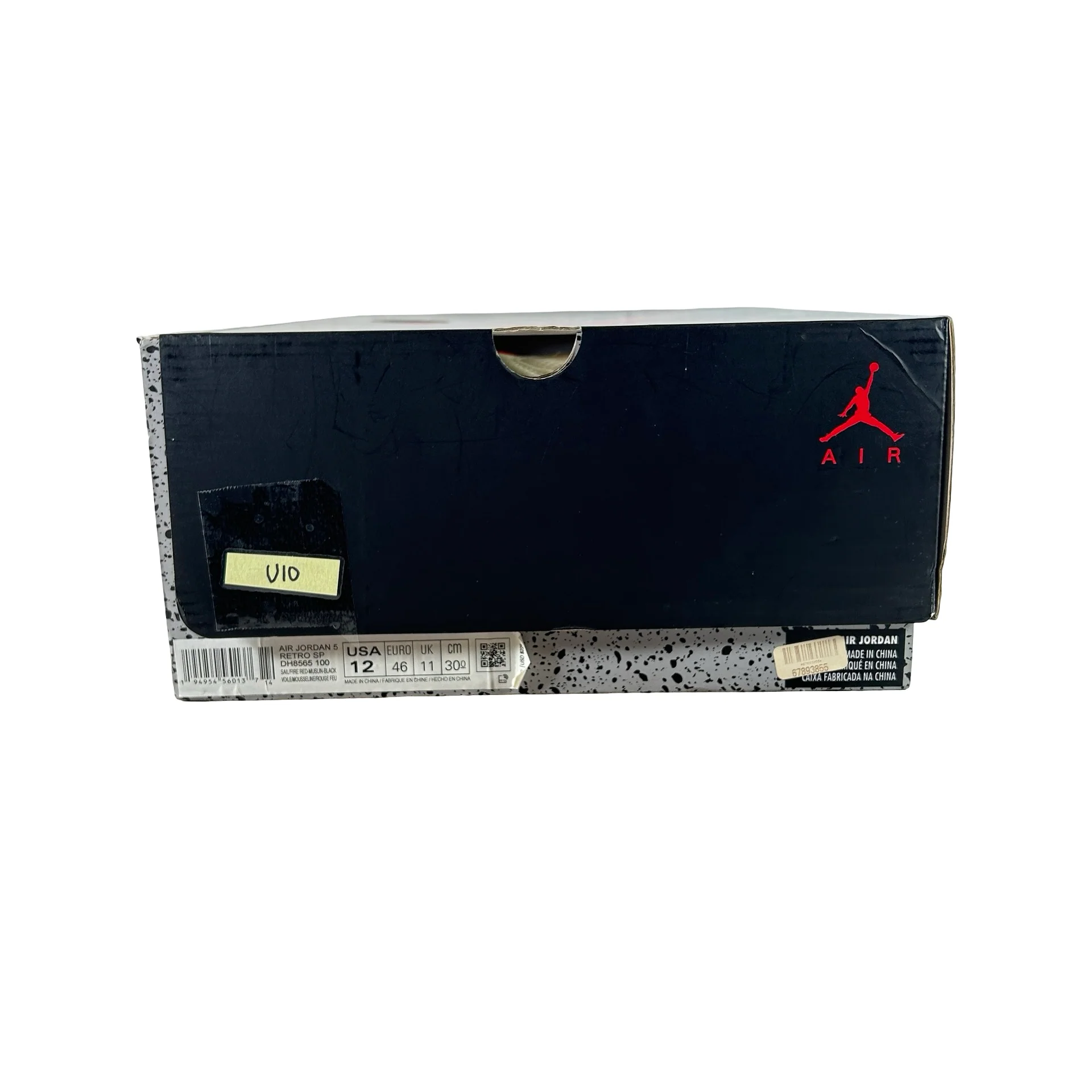 DH8565 100 Jordan 5 Off-White Sail [USED] - 12 M (Used10) - Image 7