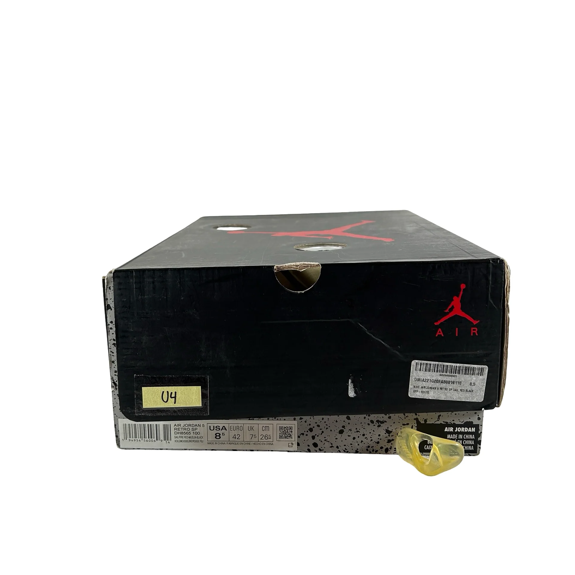 DH8565 100 Jordan 5 Off-White Sail [USED] - 8.5 M (Used4) - Image 7