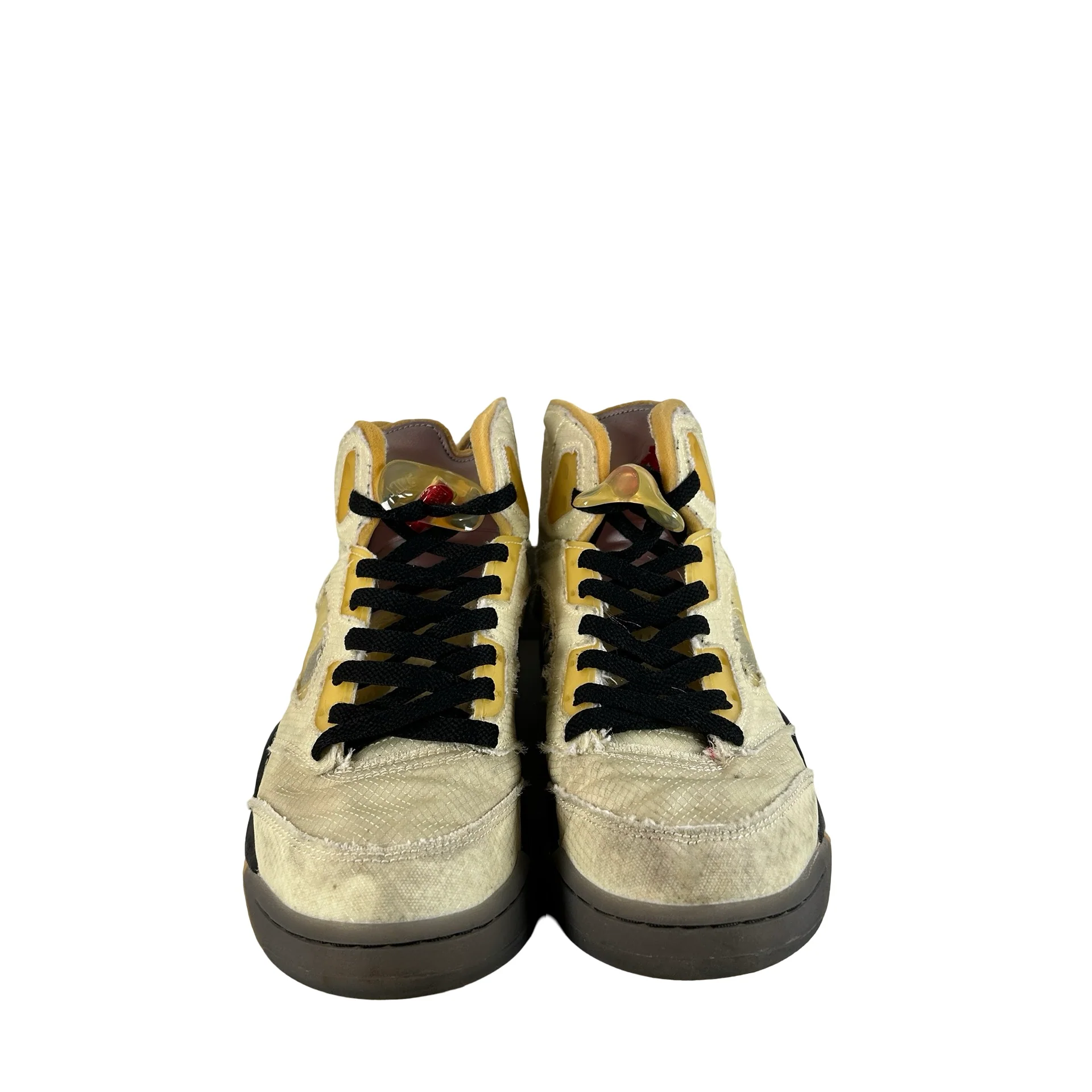 DH8565 100 Jordan 5 Off-White Sail [USED] - 8.5 M (Used5) - Image 2