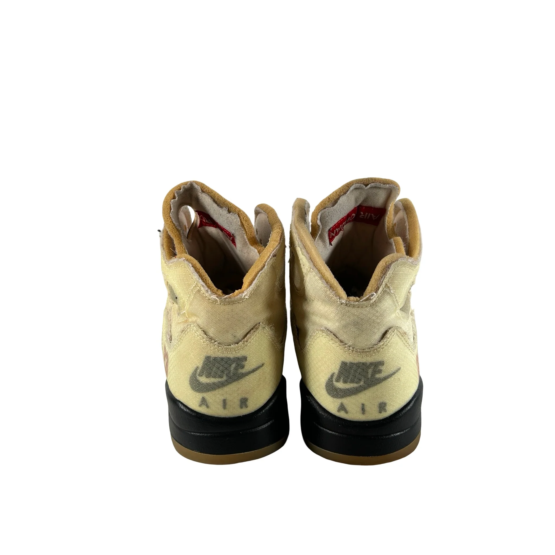 DH8565 100 Jordan 5 Off-White Sail [USED] - 8 M (Used2) - Image 3