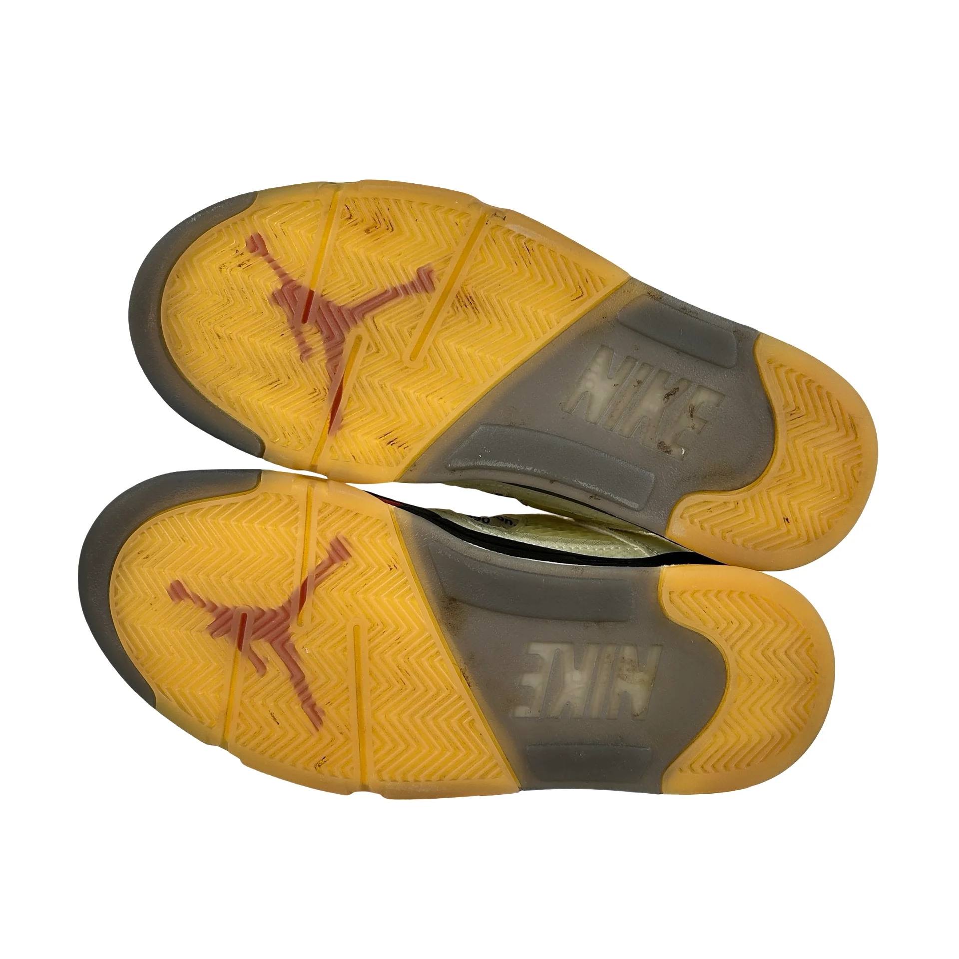 DH8565 100 Jordan 5 Retro Off-White Sail [USED] - 7.5 M (Used4) - Image 6