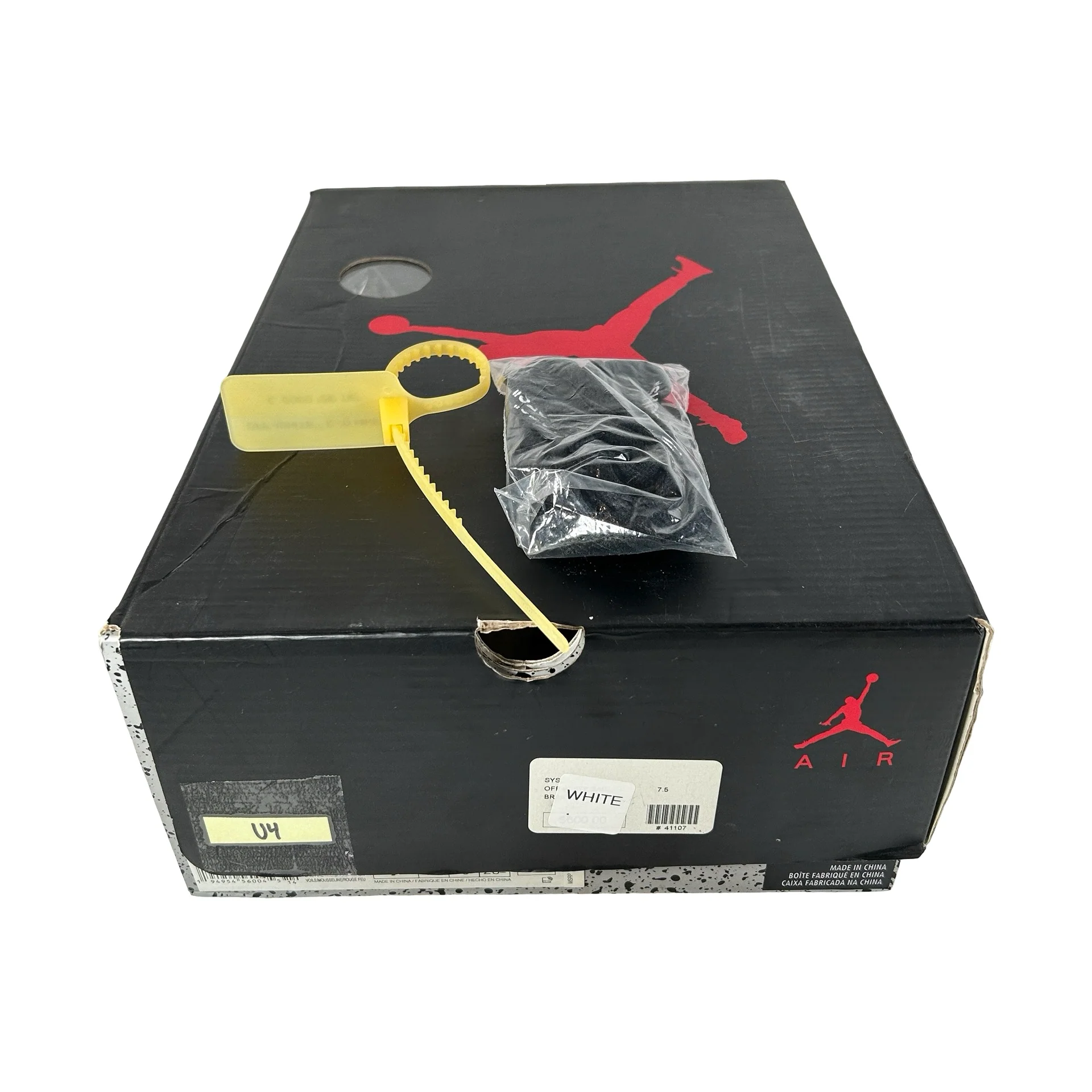 DH8565 100 Jordan 5 Retro Off-White Sail [USED] - 7.5 M (Used4) - Image 7