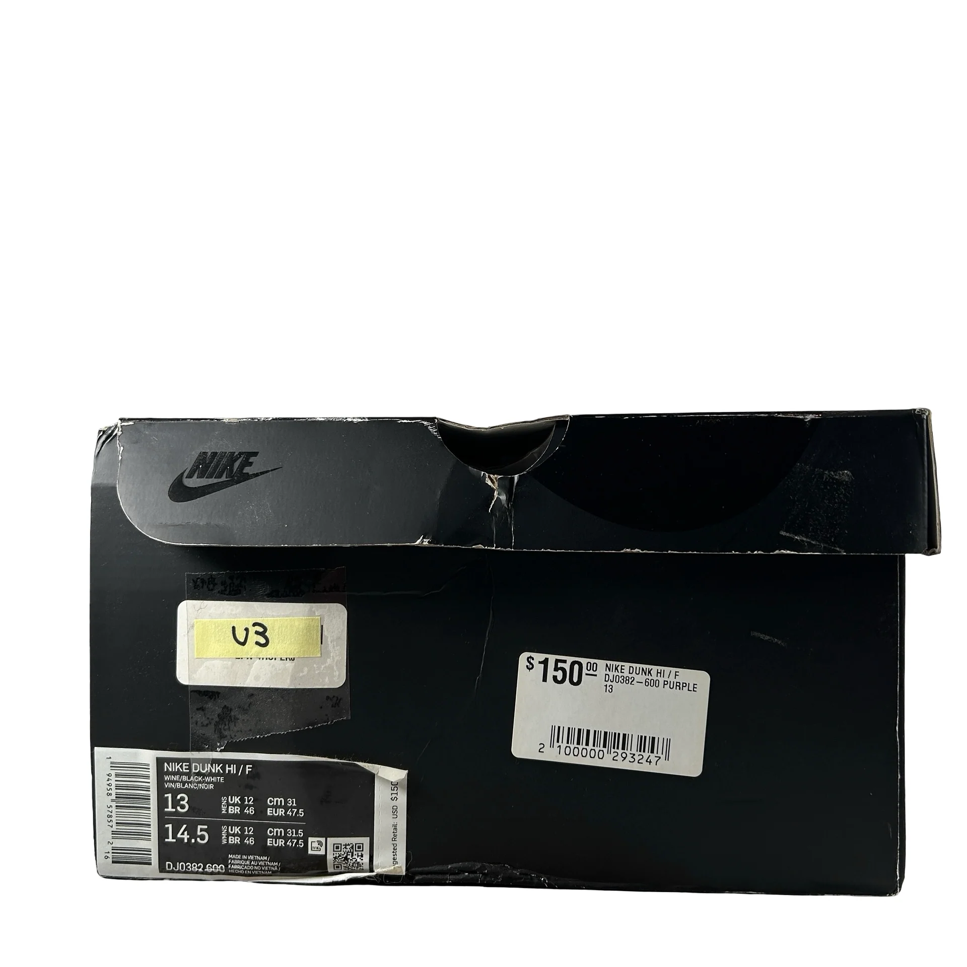 DJ0382 600 Nike Dunk High Fragment Beijing (2021) [USED] - 13 M (Used3) - Image 7