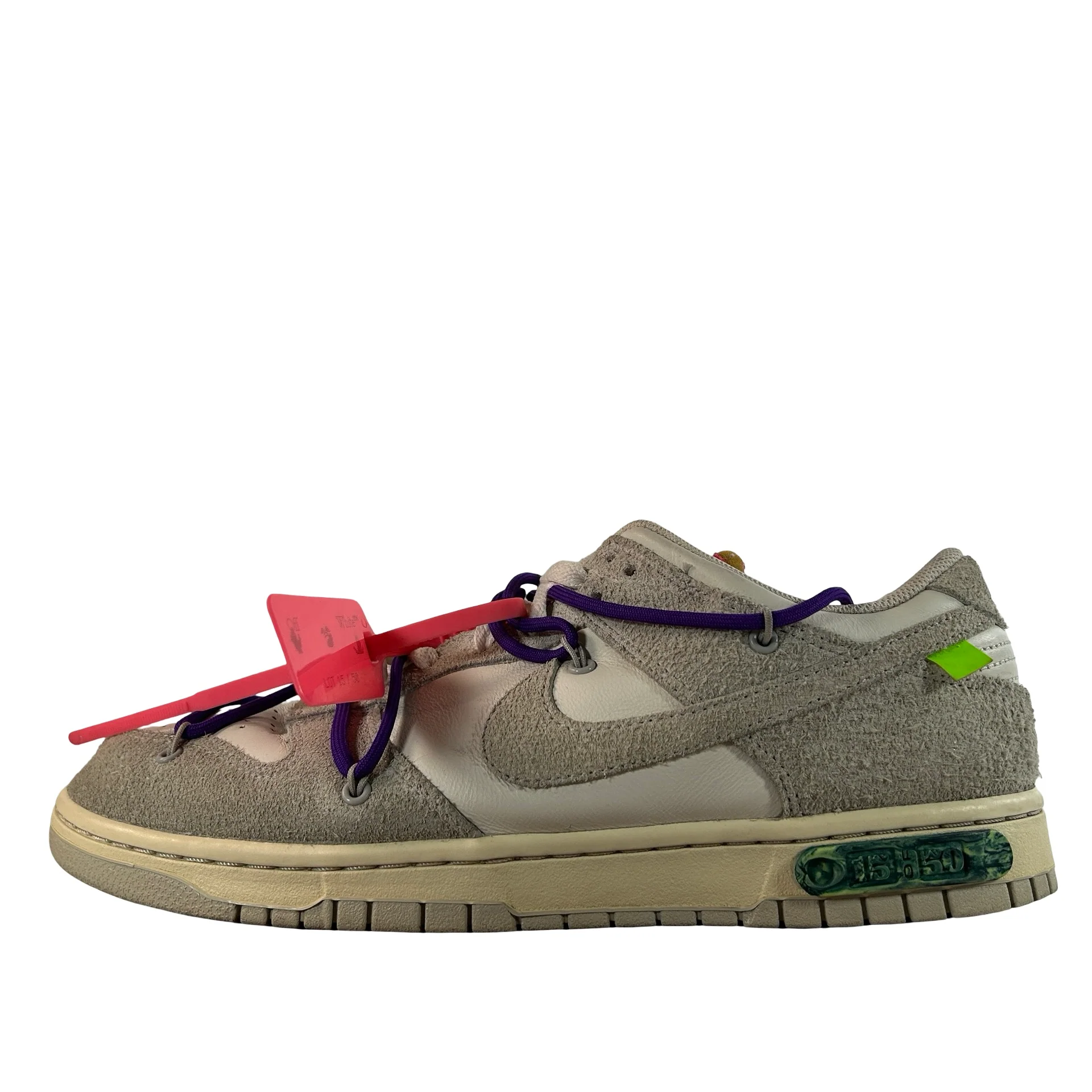 DJ0950 101 Nike Dunk Low Off-White Lot 15 [USED] - 11 M (Used2)
