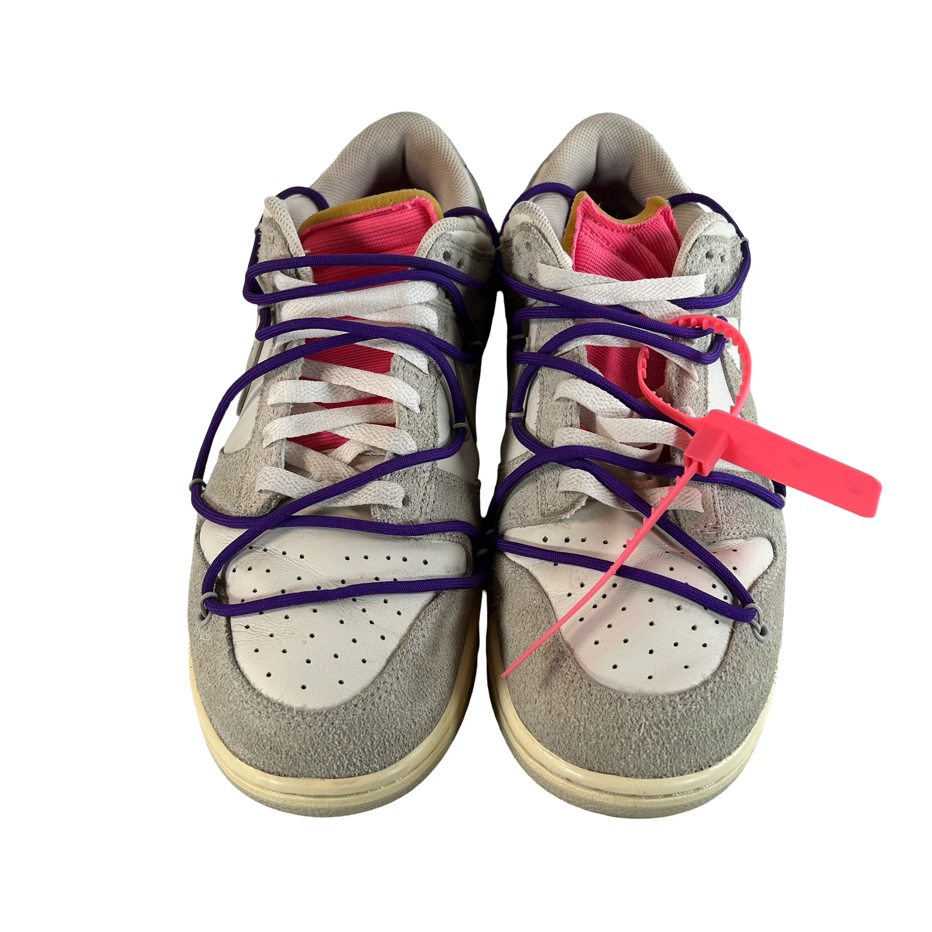DJ0950 101 Nike Dunk Low Off-White Lot 15 [USED] - 11 M (Used2) - Image 2