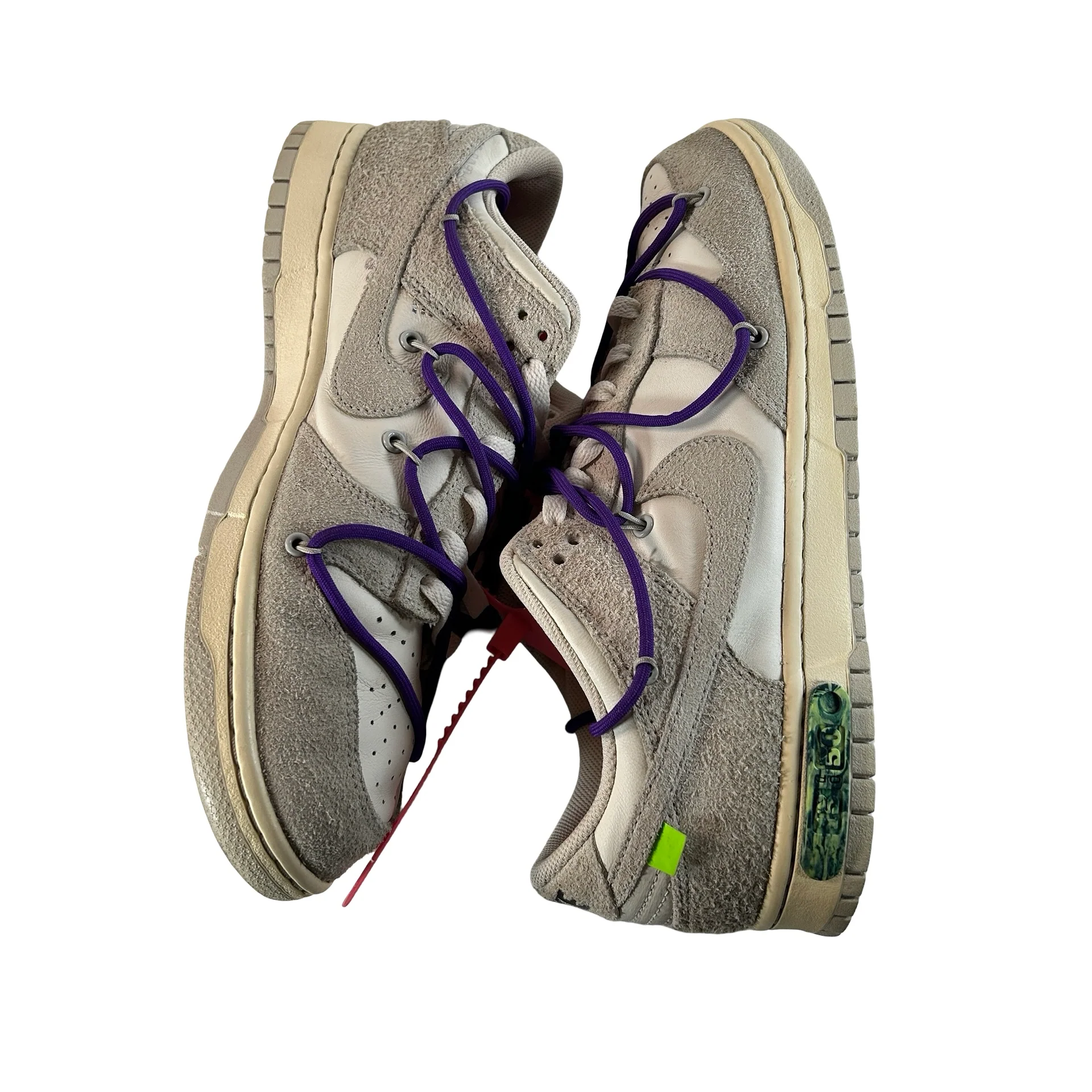 DJ0950 101 Nike Dunk Low Off-White Lot 15 [USED] - 11 M (Used2) - Image 5
