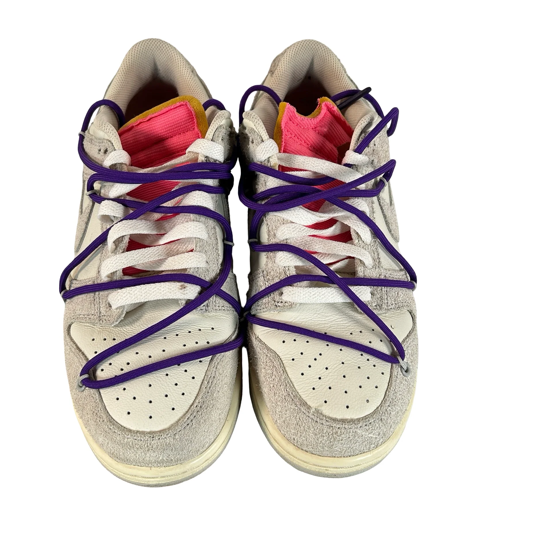 DJ0950 101 Nike Dunk Low Off-White Lot 15 [USED] - 8 M (Used) - Image 2