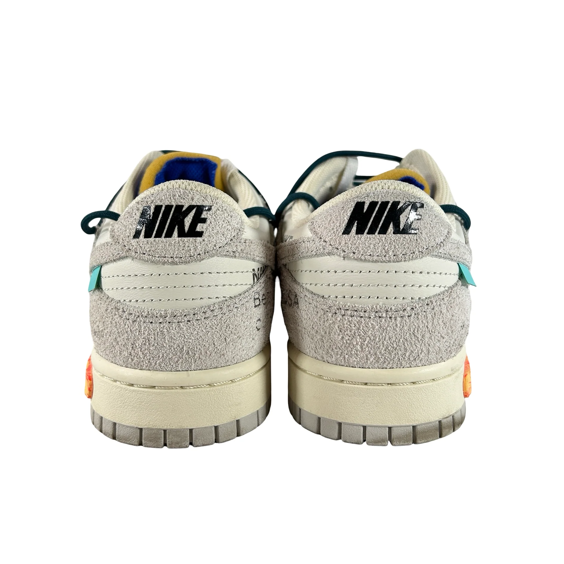 DJ0950 111 Nike Dunk Low Off-White Lot 16 [USED] - 9 M (Used) - Image 3