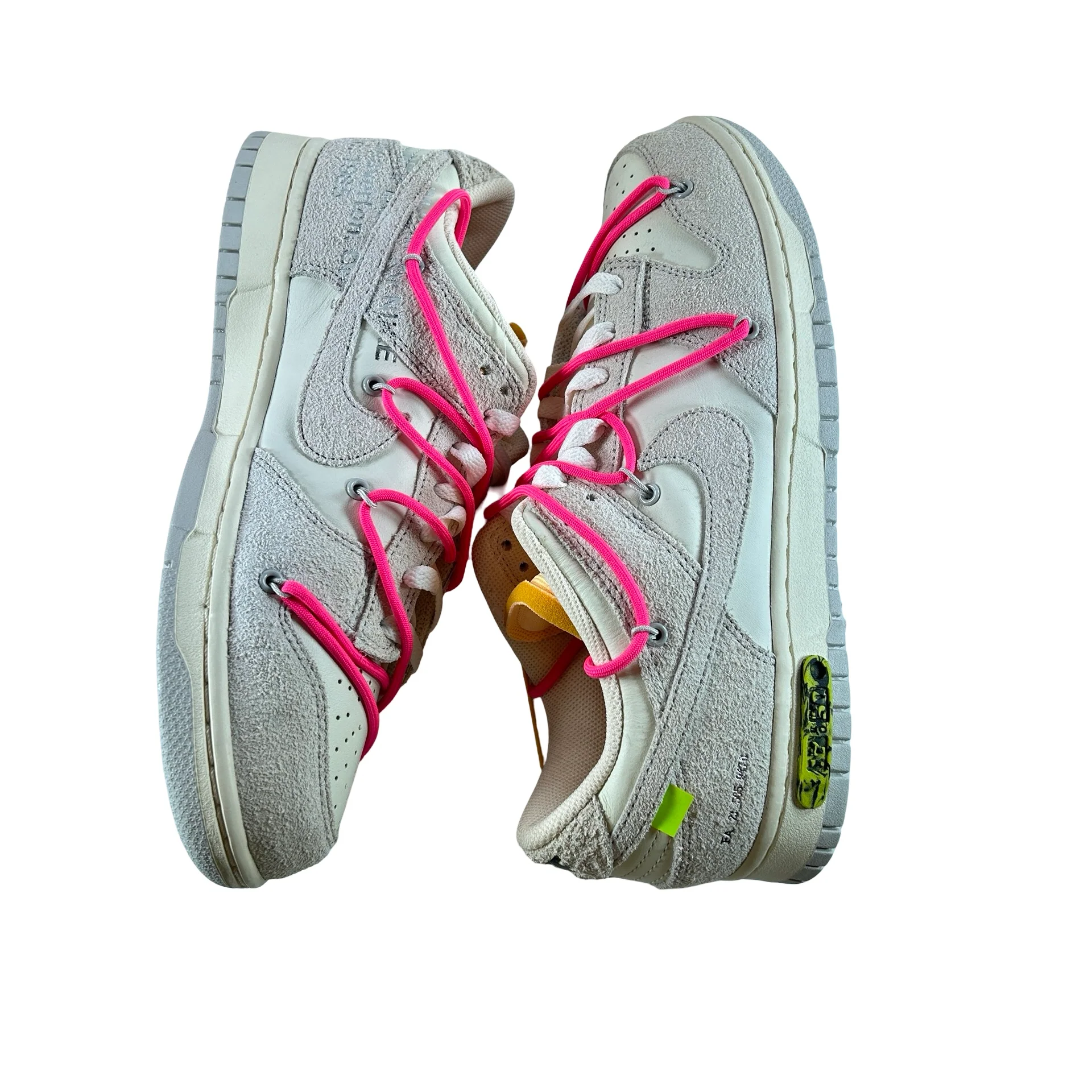 DJ0950 117 Nike Dunk Low Off-White Lot 17 [CONDITIONAL] - 10 M (Marks on inner insole) (Replace Box) - Image 5