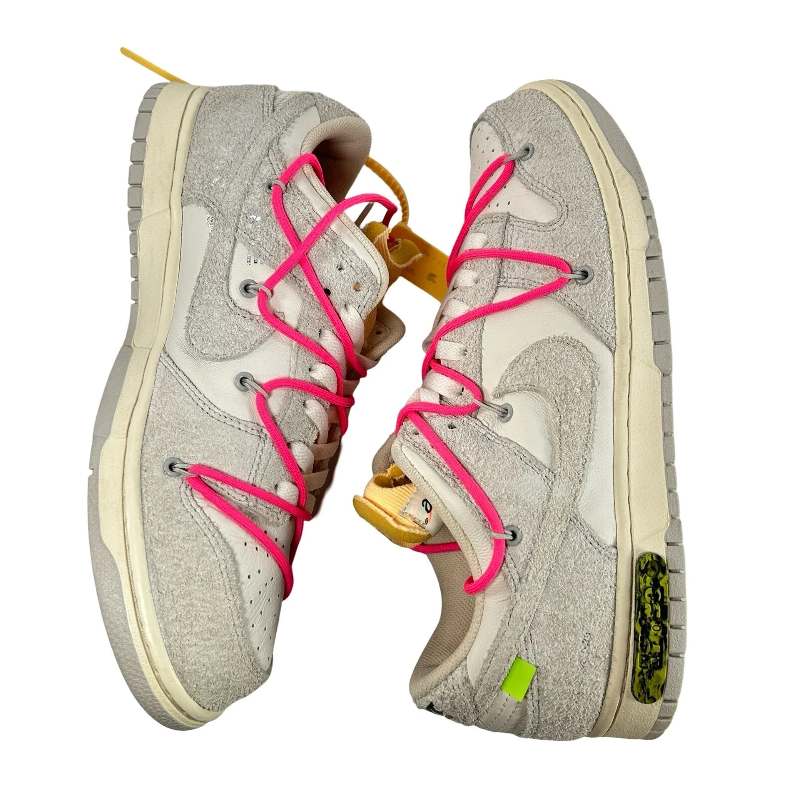 DJ0950 117 Nike Dunk Low Off-White Lot 17 [USED] - 11.5 M (Used) - Image 5