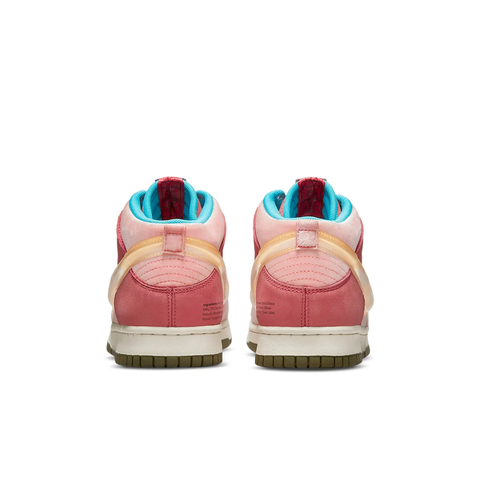 DJ1173 600 Nike Dunk Mid Social Status Free Lunch Strawberry Milk - Image 5