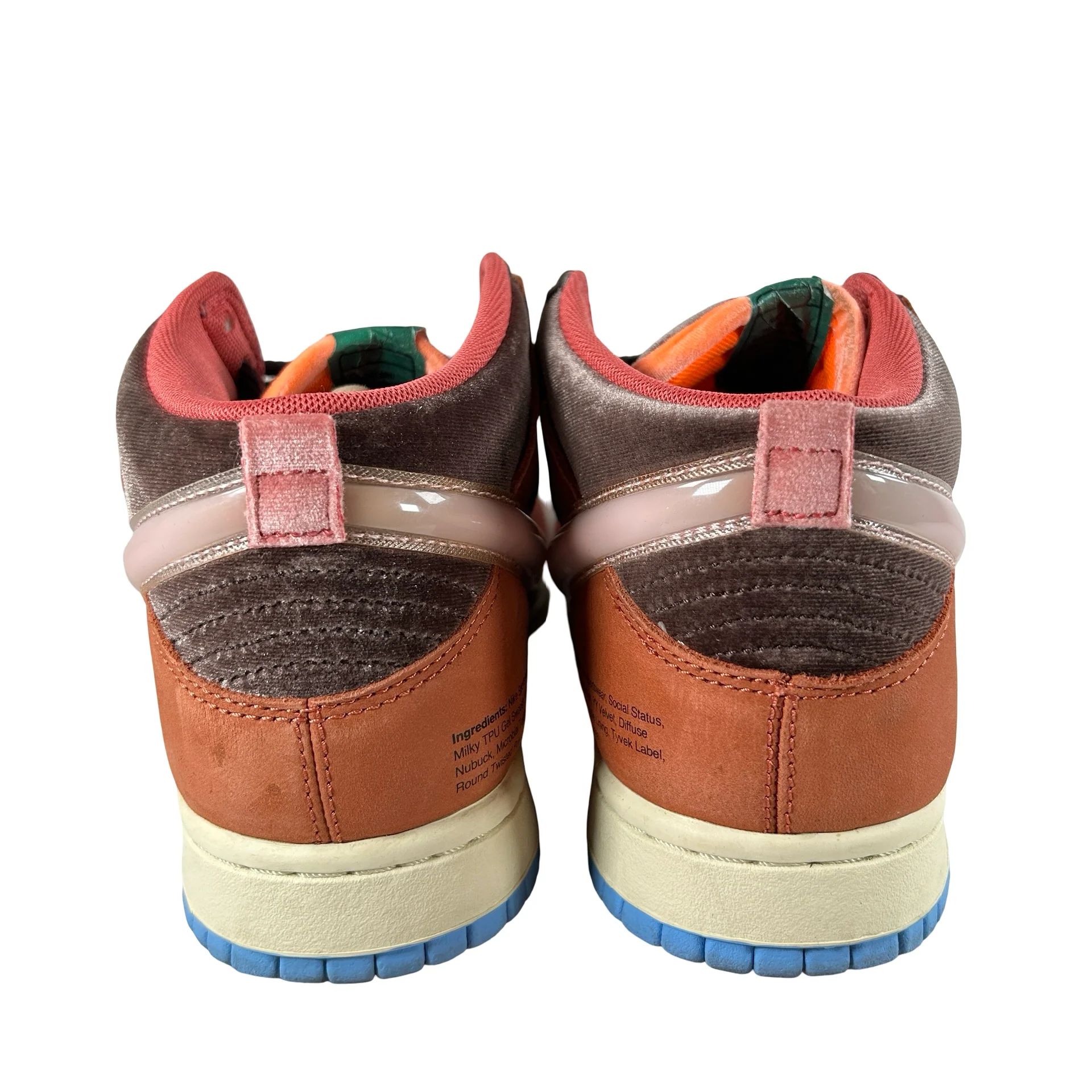DJ1173 700 Nike Dunk Mid Social Status Free Lunch Chocolate Milk [USED] - 10 M (Used) - Image 3