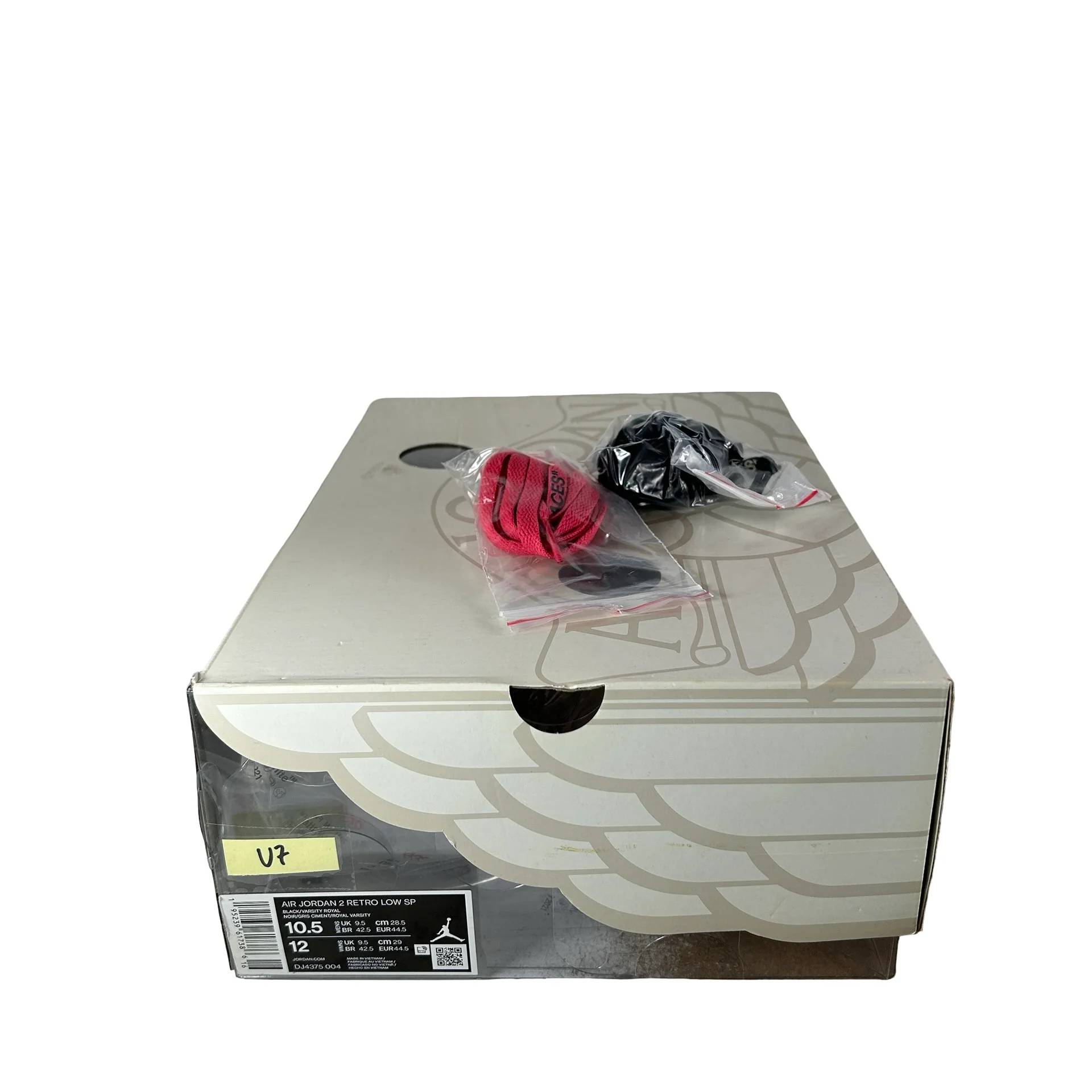 DJ4375 004 Jordan 2 Retro Low SP Off-White Black Blue [USED] - 10.5 M (Used7) - Image 7