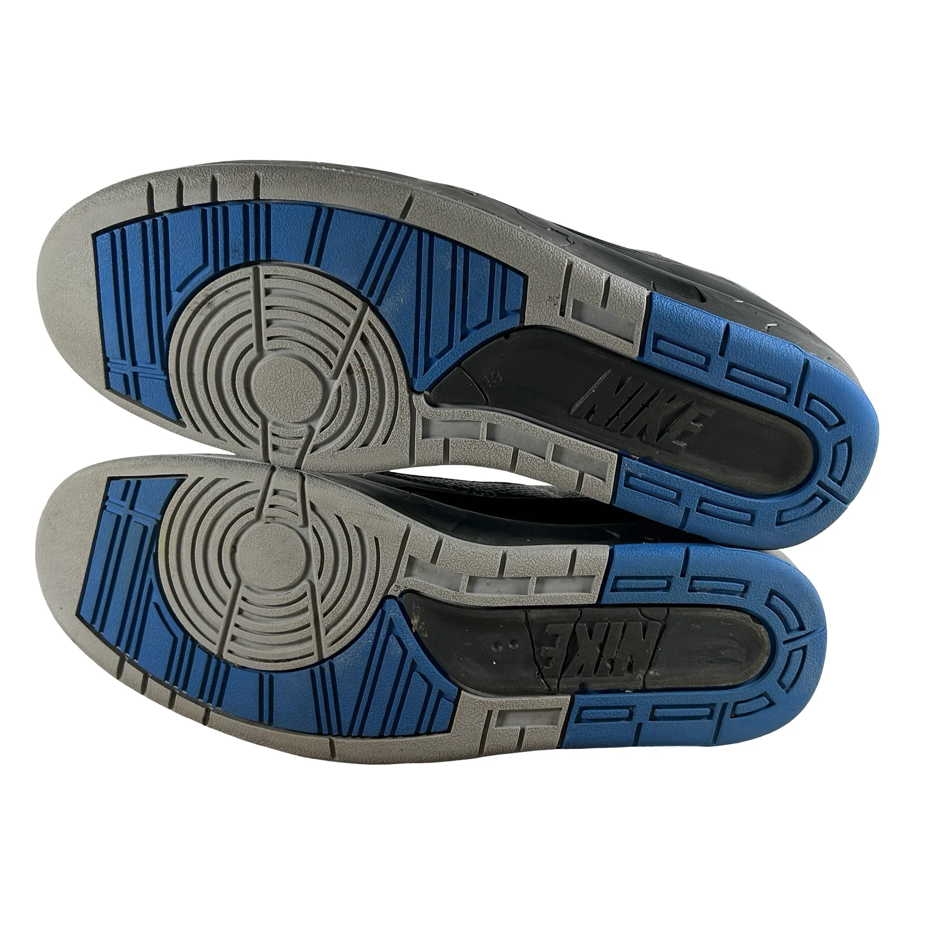 DJ4375 004 Jordan 2 Retro Low SP Off-White Black Blue [USED] - 13 M (Used) (Replace Box) - Image 6