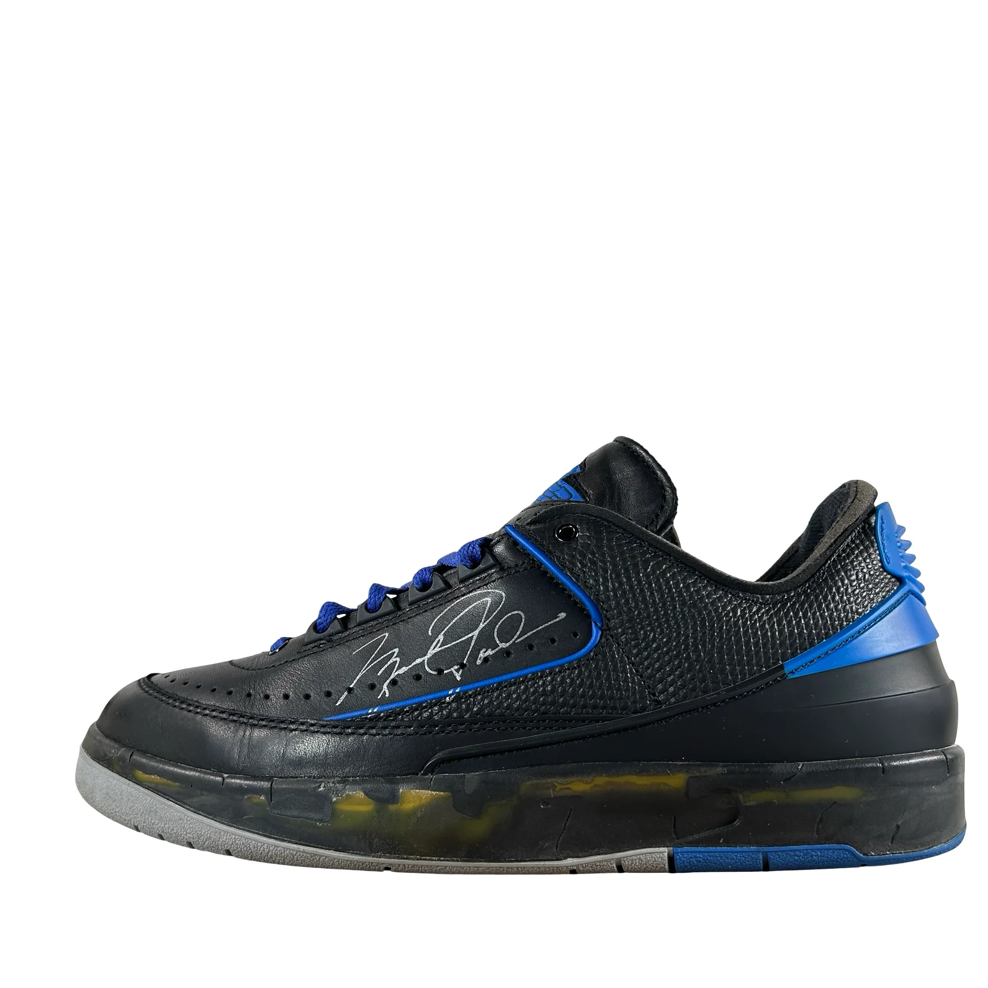 DJ4375 004 Jordan 2 Retro Low SP Off-White Black Blue [USED] - 9.5 M (Used2)