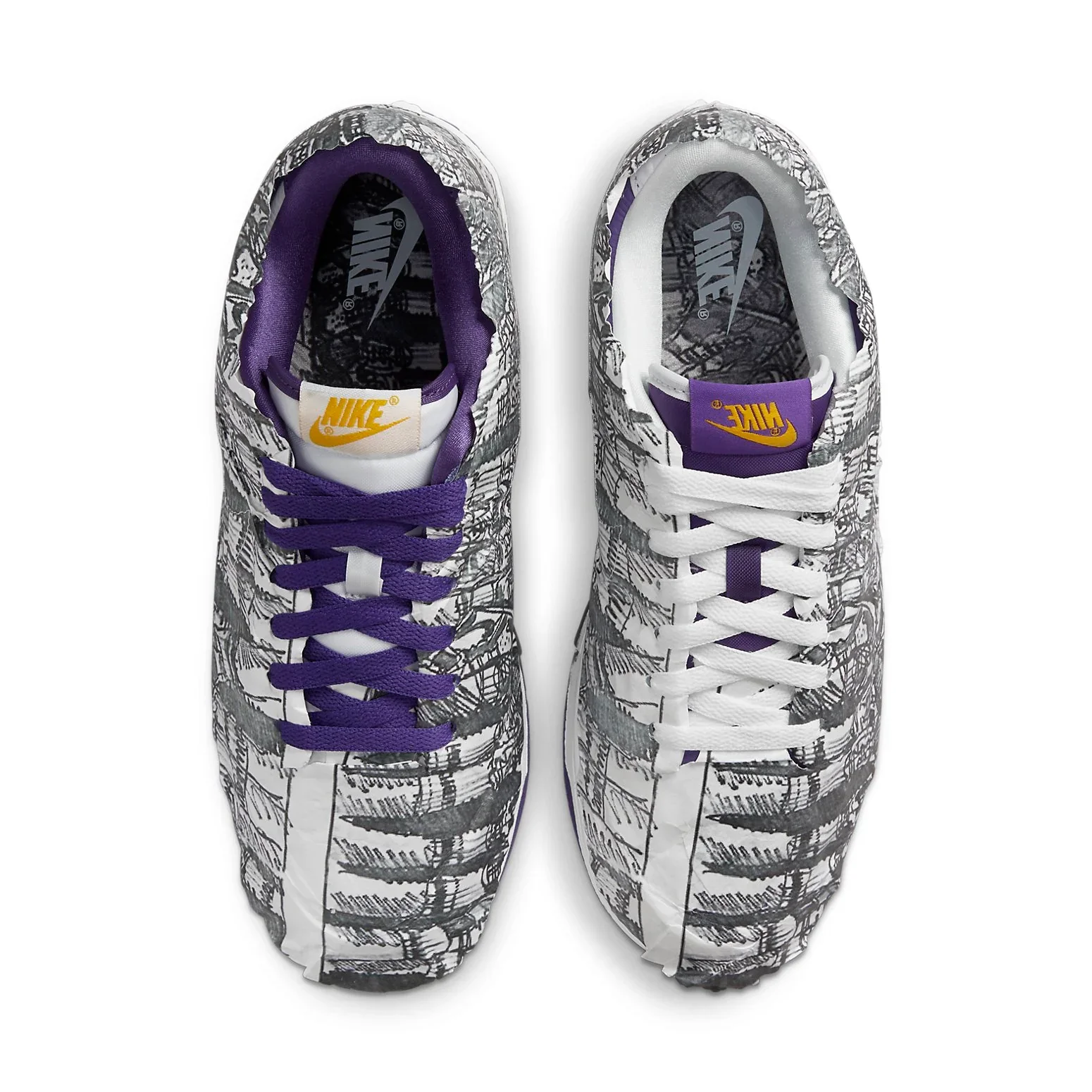 DJ4636 100 Nike Dunk Low Flip the Old School (Women's) - Image 4