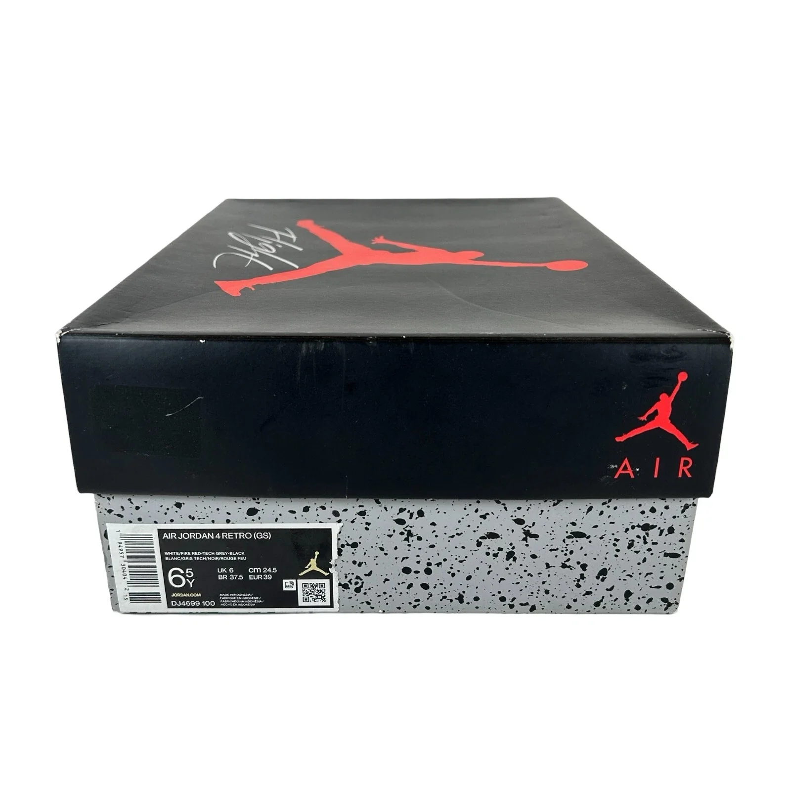 DJ4699 100 Jordan 4 Retro White Oreo (2021) (GS) [USED] - 6.5 Y (Used2) - Image 7