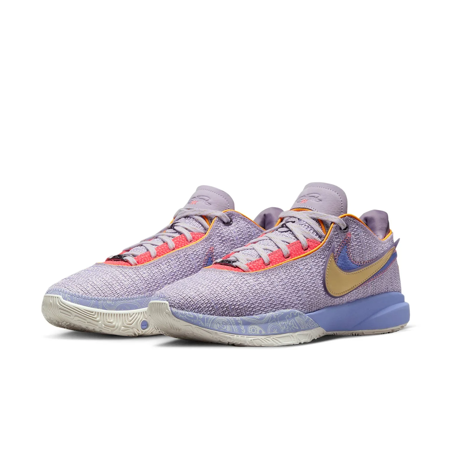 DJ5423 500 Nike LeBron 20 Violet Frost - Image 3