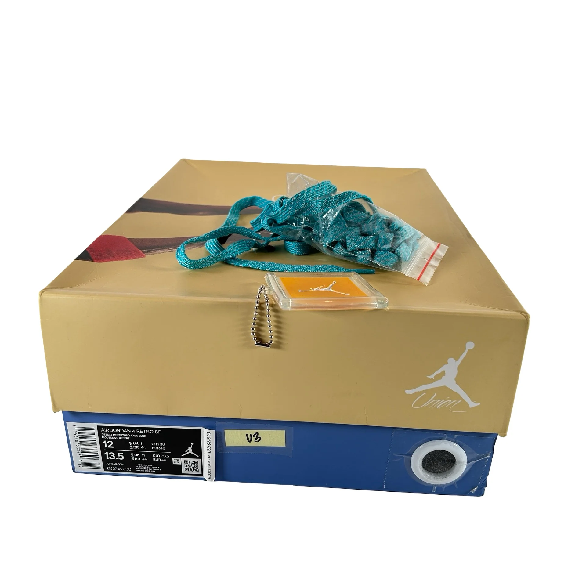 DJ5718 300 Jordan 4 Retro SP 30th Anniversary Union Desert Moss [USED] - 12 M (Used3) - Image 7