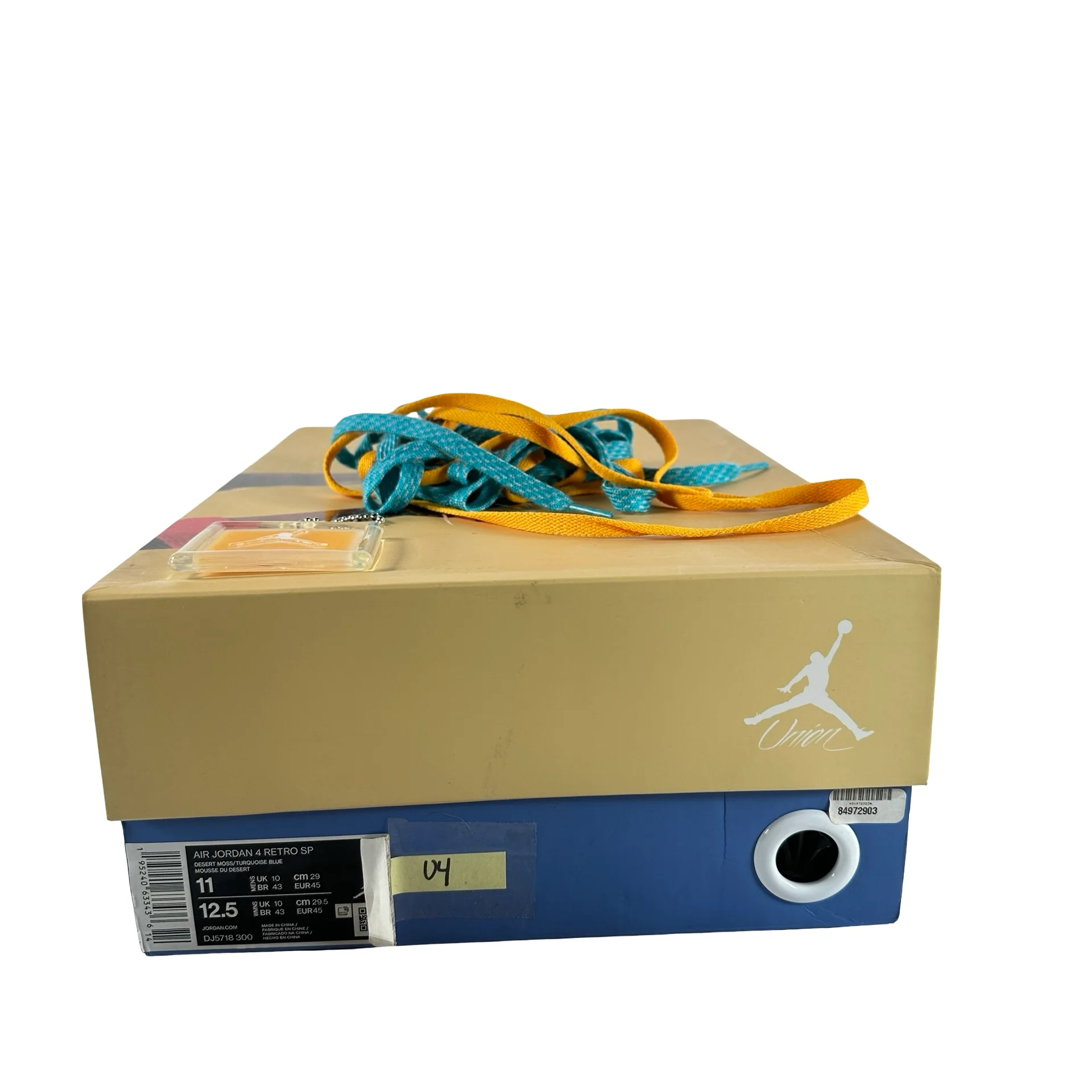 DJ5718 300 Jordan 4 Union Desert Moss [USED] - 11 M (Used4) - Image 7
