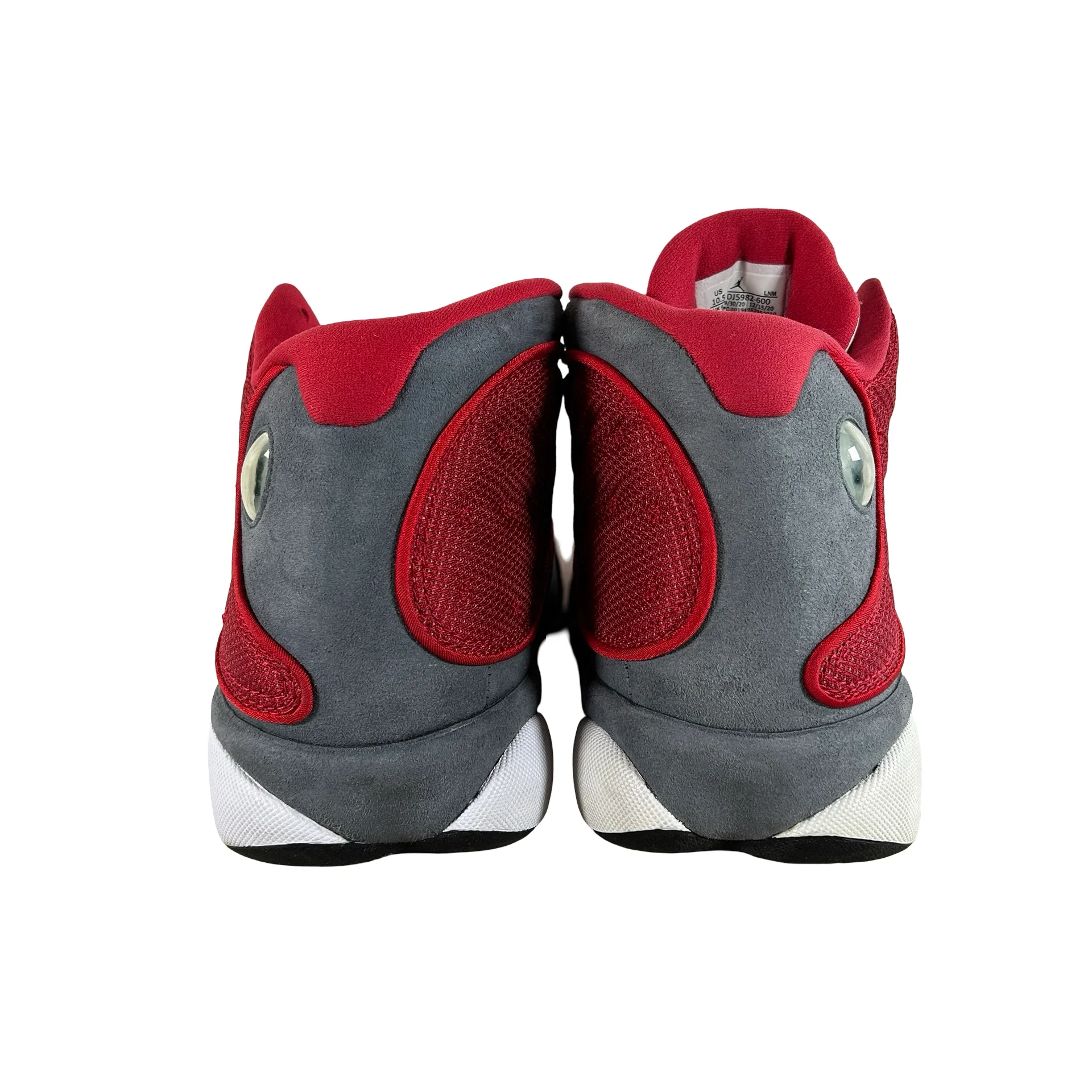 DJ5982 600 Jordan 13 Retro Gym Red Flint Grey [USED] - 10.5 M (Used) (No Box) - Image 3