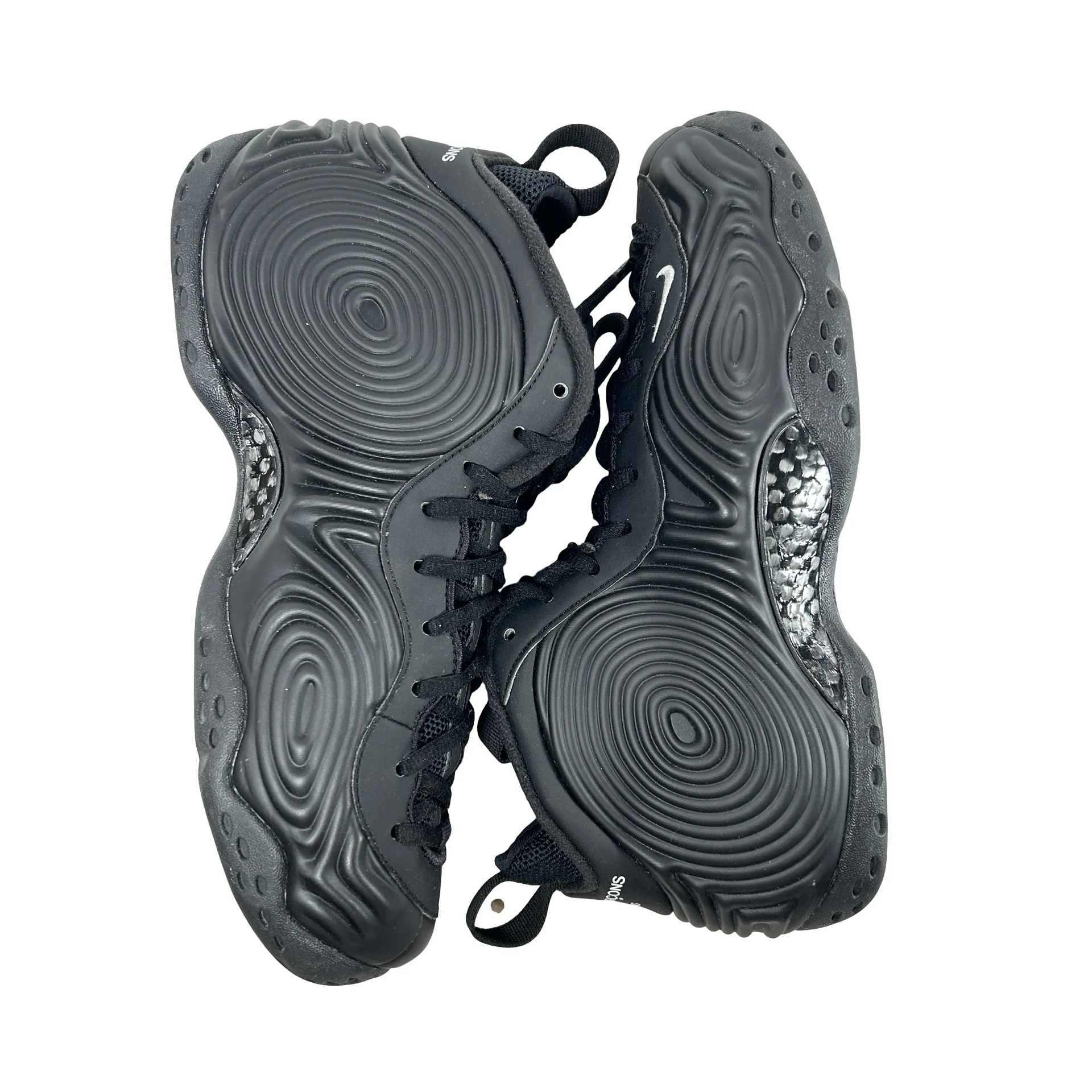 DJ7952 001 Nike Air Foamposite One Comme des Garcons Homme Plus Black [USED] - 8 M (Used) - Image 5