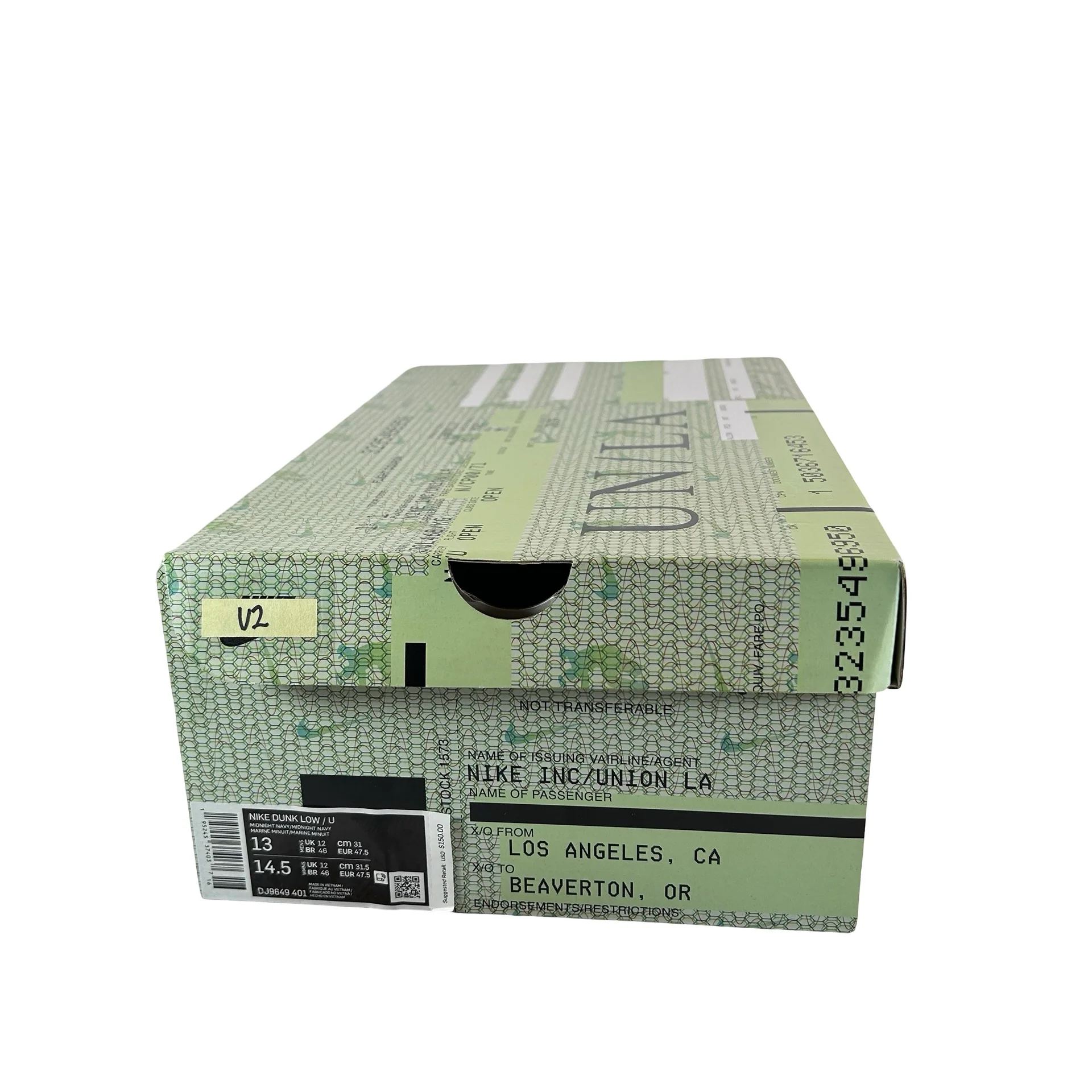 DJ9649 401 Dunk Low Union Pistachio [USED] - 13 M (Used2) - Image 7
