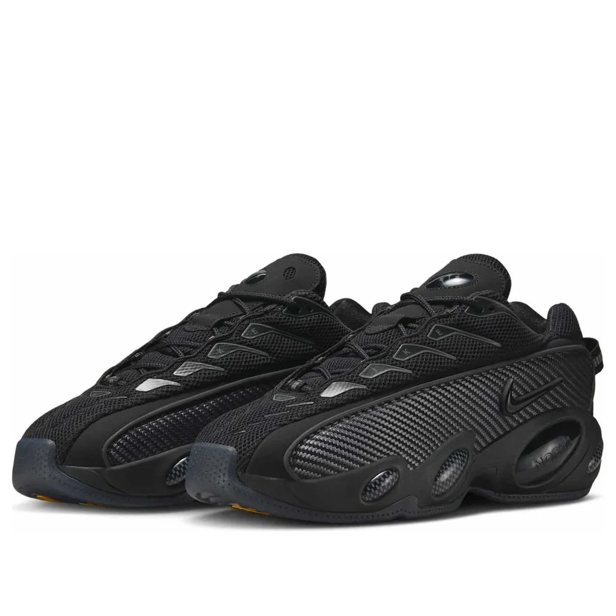 DM0879 002 Nike NOCTA Glide Drake Black Iron Grey - Image 4