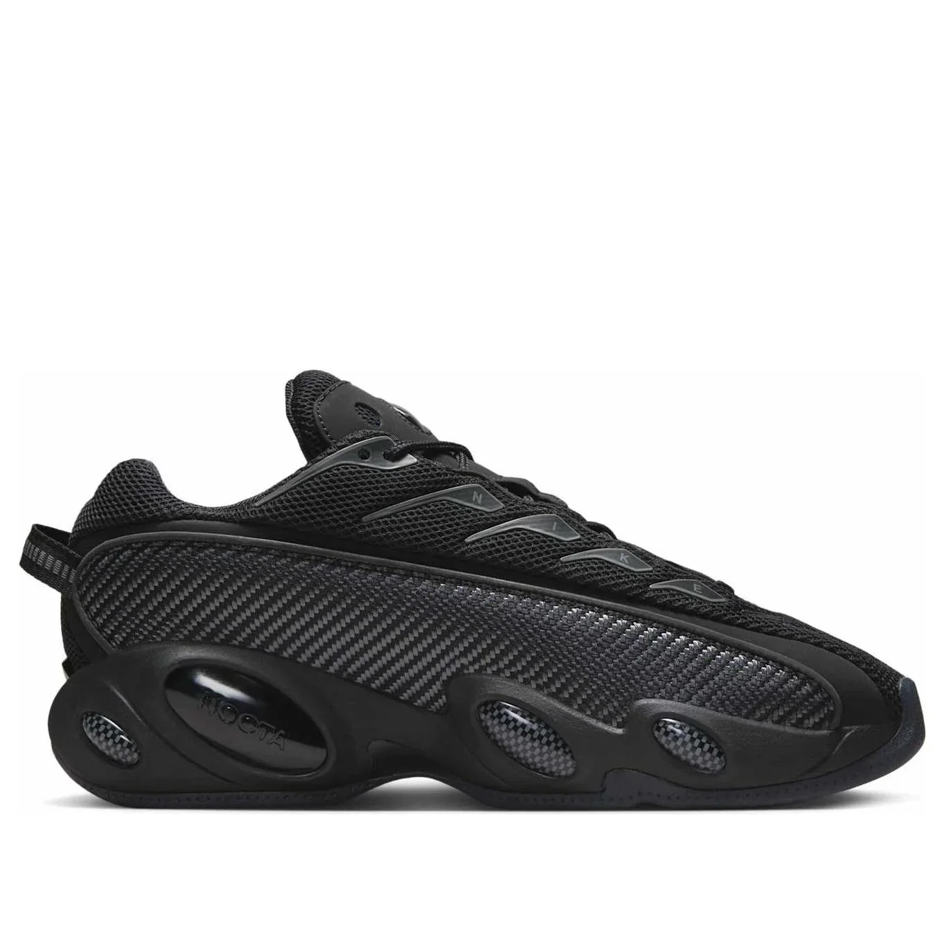 DM0879 002 Nike NOCTA Glide Drake Black Iron Grey - Image 5