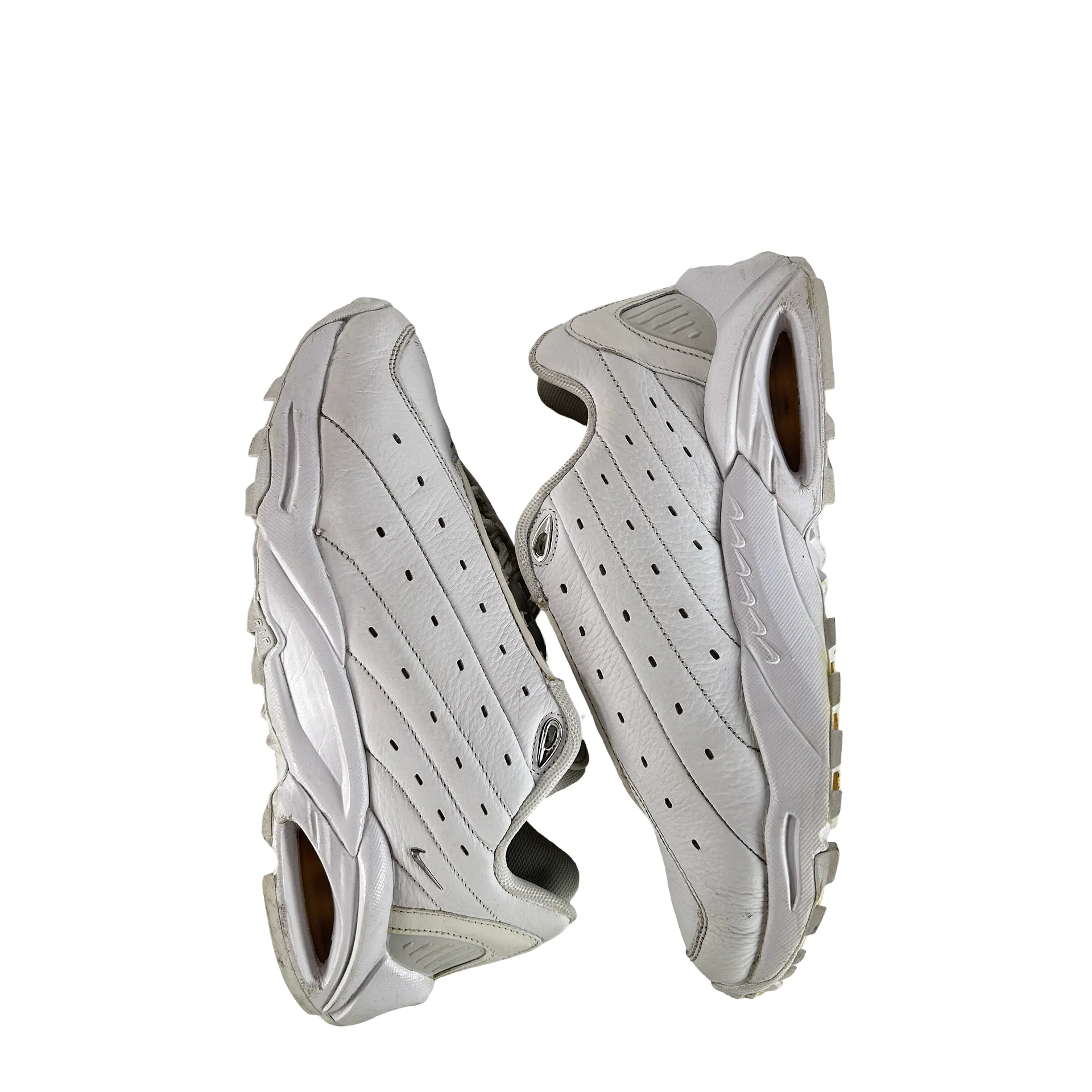 DM0879 100 Nike NOCTA Glide Drake White Chrome [USED] - 9.5 M (Used) - Image 4