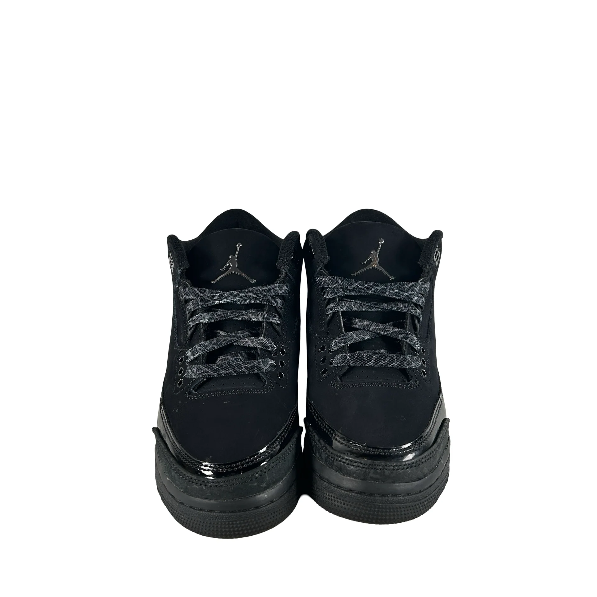 DM0967 001 Jordan 3 Retro Black Cat (2025) (GS) [USED] - 3.5 Y (Used) (Replace Lid) - Image 2