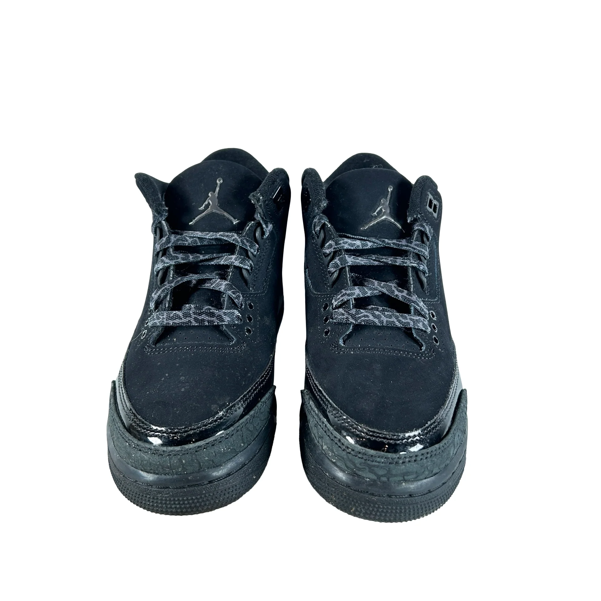 DM0967 001 Jordan 3 Retro Black Cat (2025) (GS) [USED] - 4 Y (Used) - Image 2