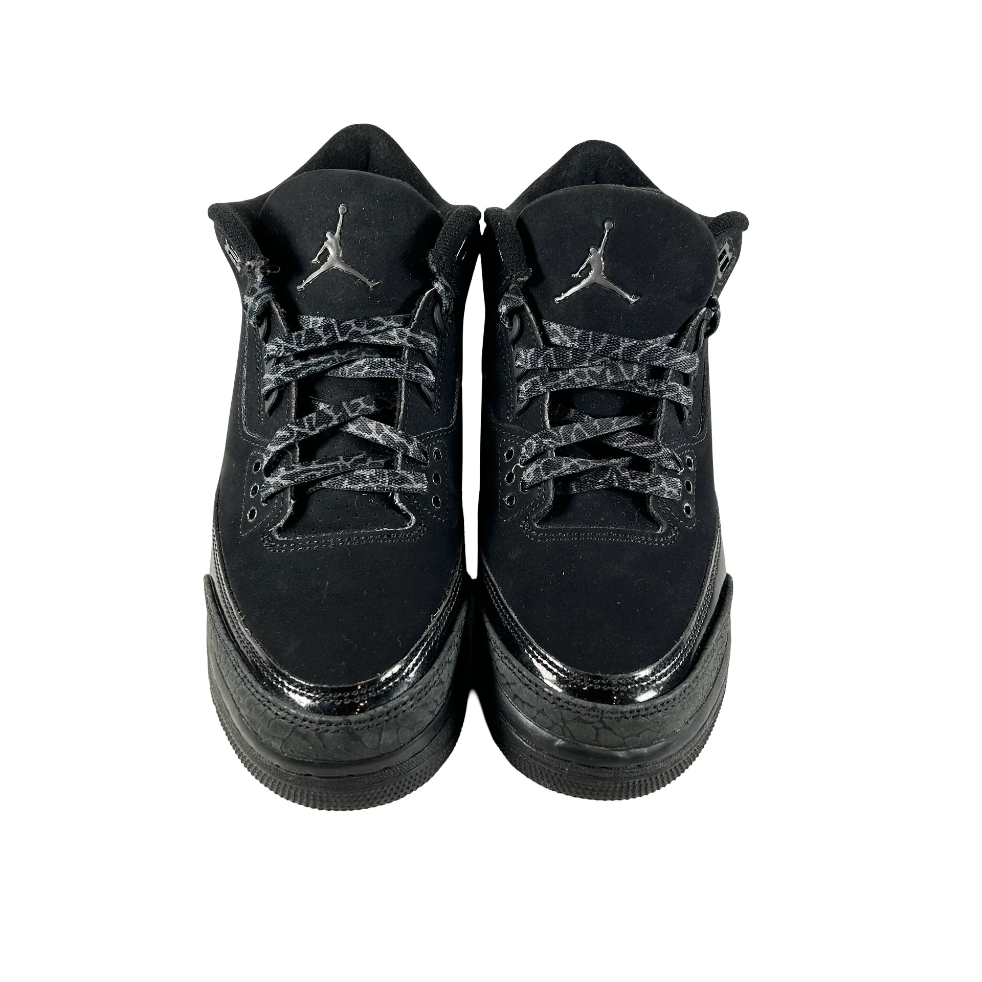 DM0967 001 Jordan 3 Retro Black Cat (2025) (GS) [USED] - 6.5 Y (Used2) (No Box2) - Image 2