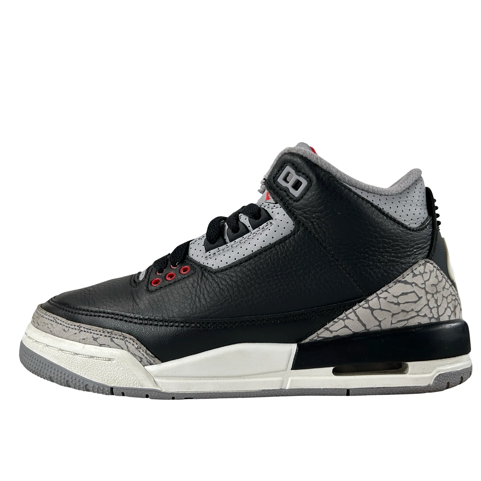 DM0967 010 Jordan 3 Retro Black Cement (2024) (GS) [USED] - 5Y (Replace Box)