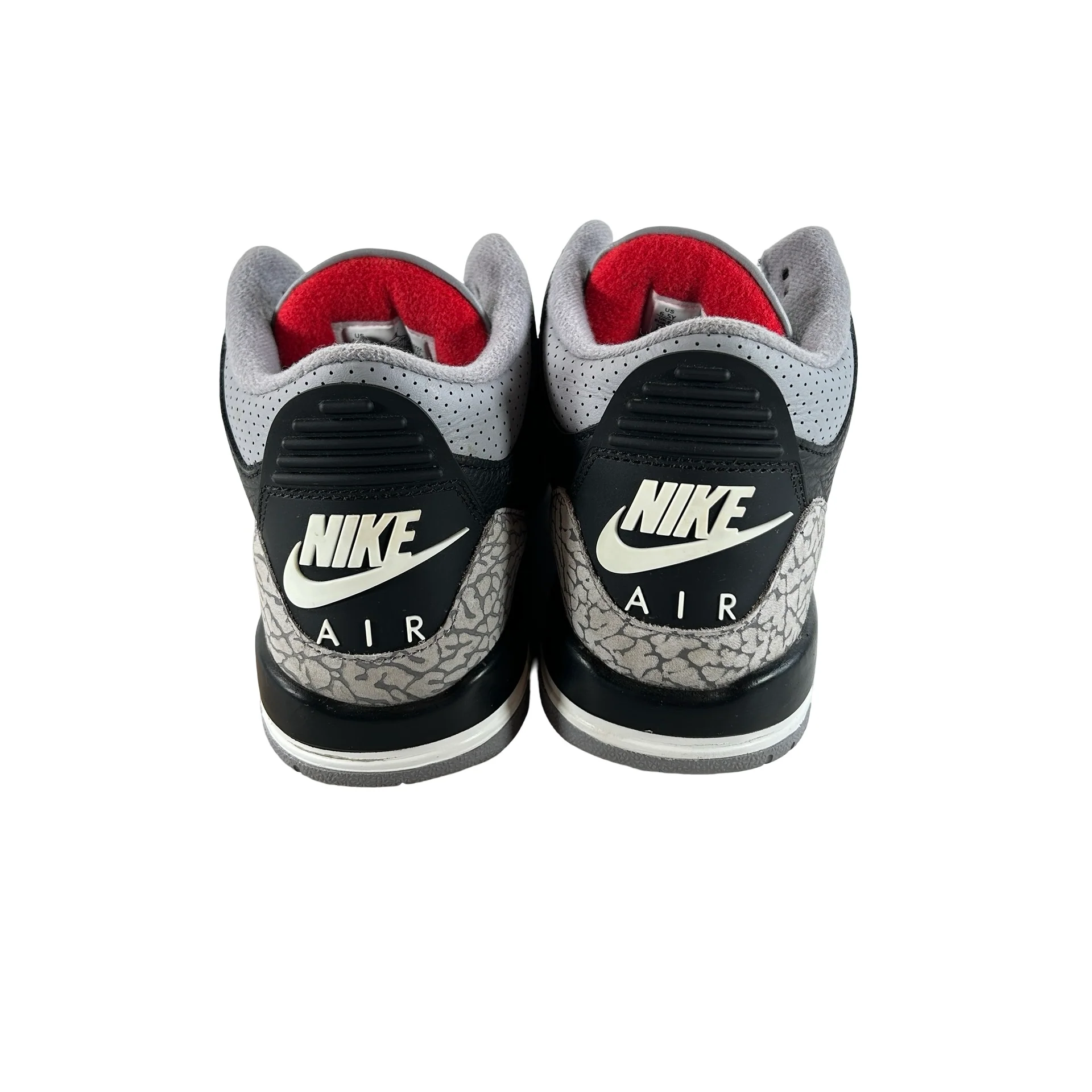 DM0967 010 Jordan 3 Retro Black Cement (2024) (GS) [USED] - 6.5 Y (Used2) (No Box2) - Image 3