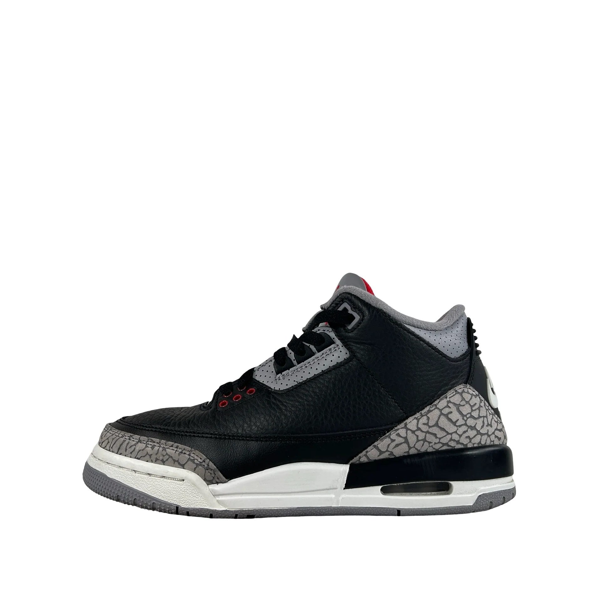 DM0967 010 Jordan 3 Retro Black Cement (2024) (GS) [USED] - 6 Y (Used3)