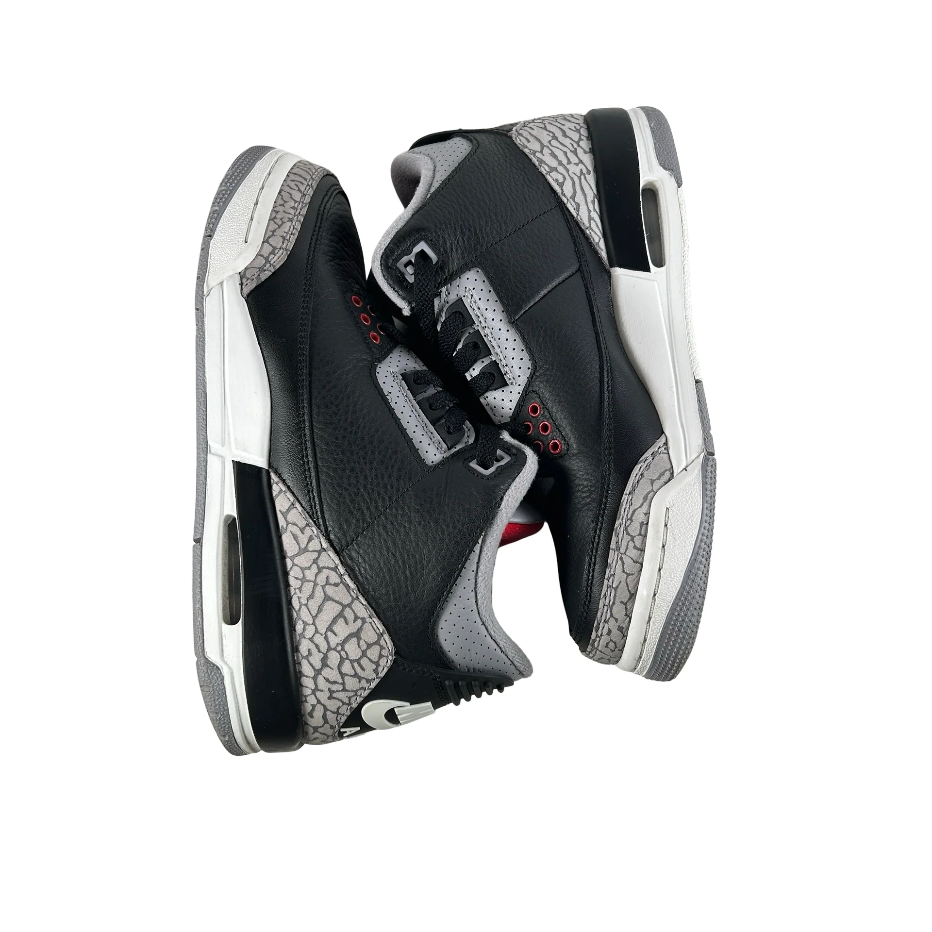 DM0967 010 Jordan 3 Retro Black Cement (2024) (GS) [USED] - 6 Y (Used3) - Image 4
