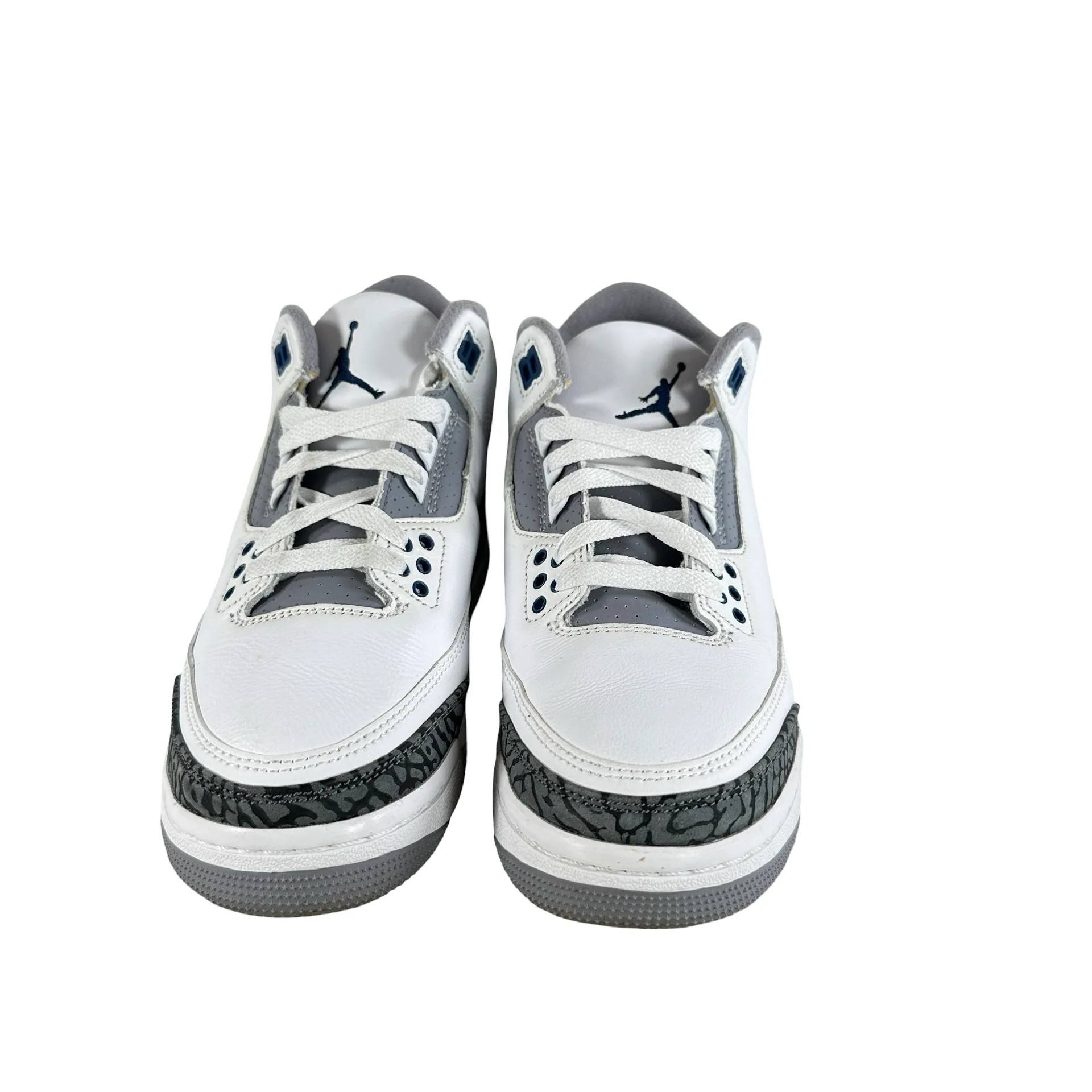 DM0967 140 Jordan 3 Retro Midnight Navy (GS) [USED] - 5.5 Y (Used) (No Box) - Image 2