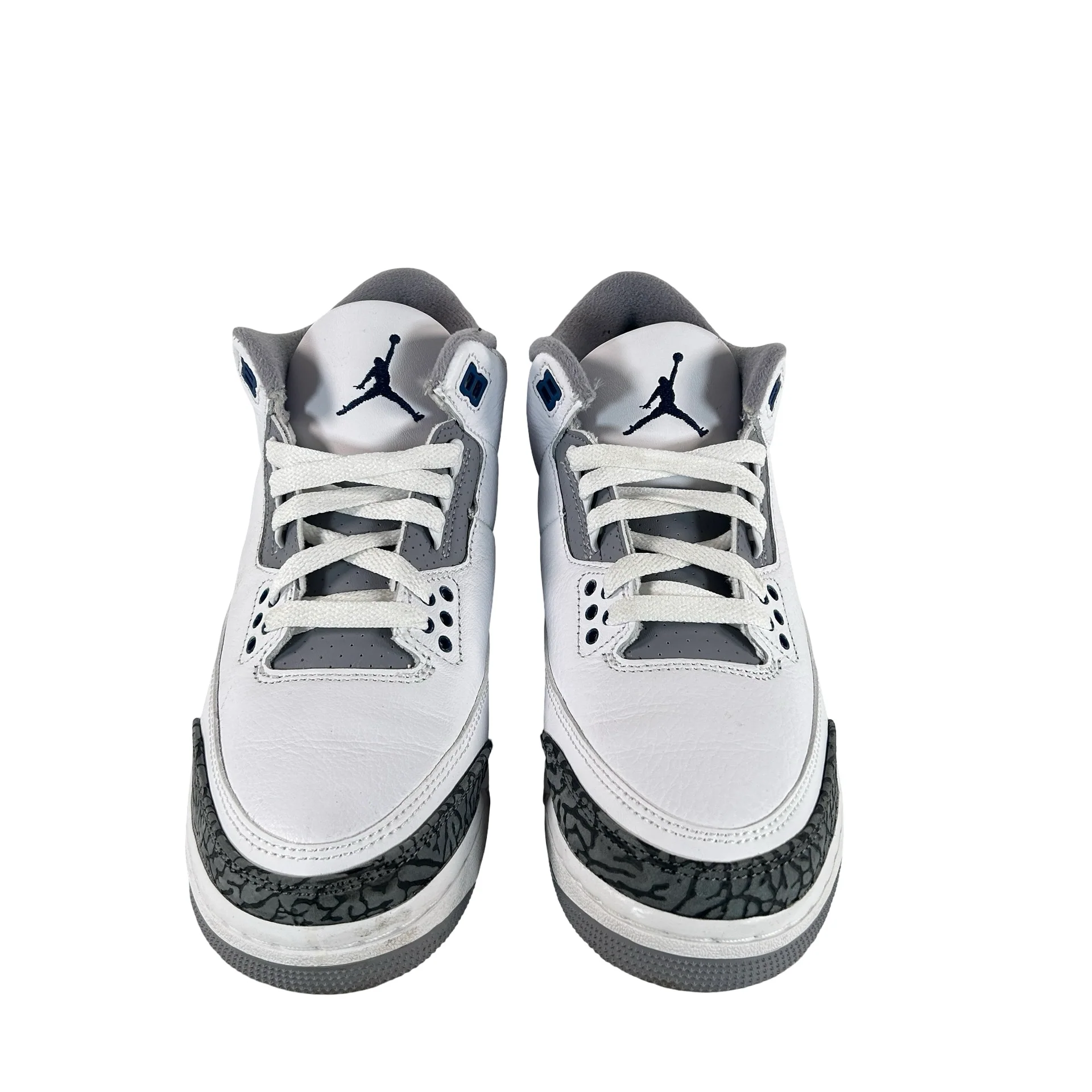 DM0967 140 Jordan 3 Retro Midnight Navy (GS) [USED] - 6.5 Y (Used2) (No Box2) - Image 2