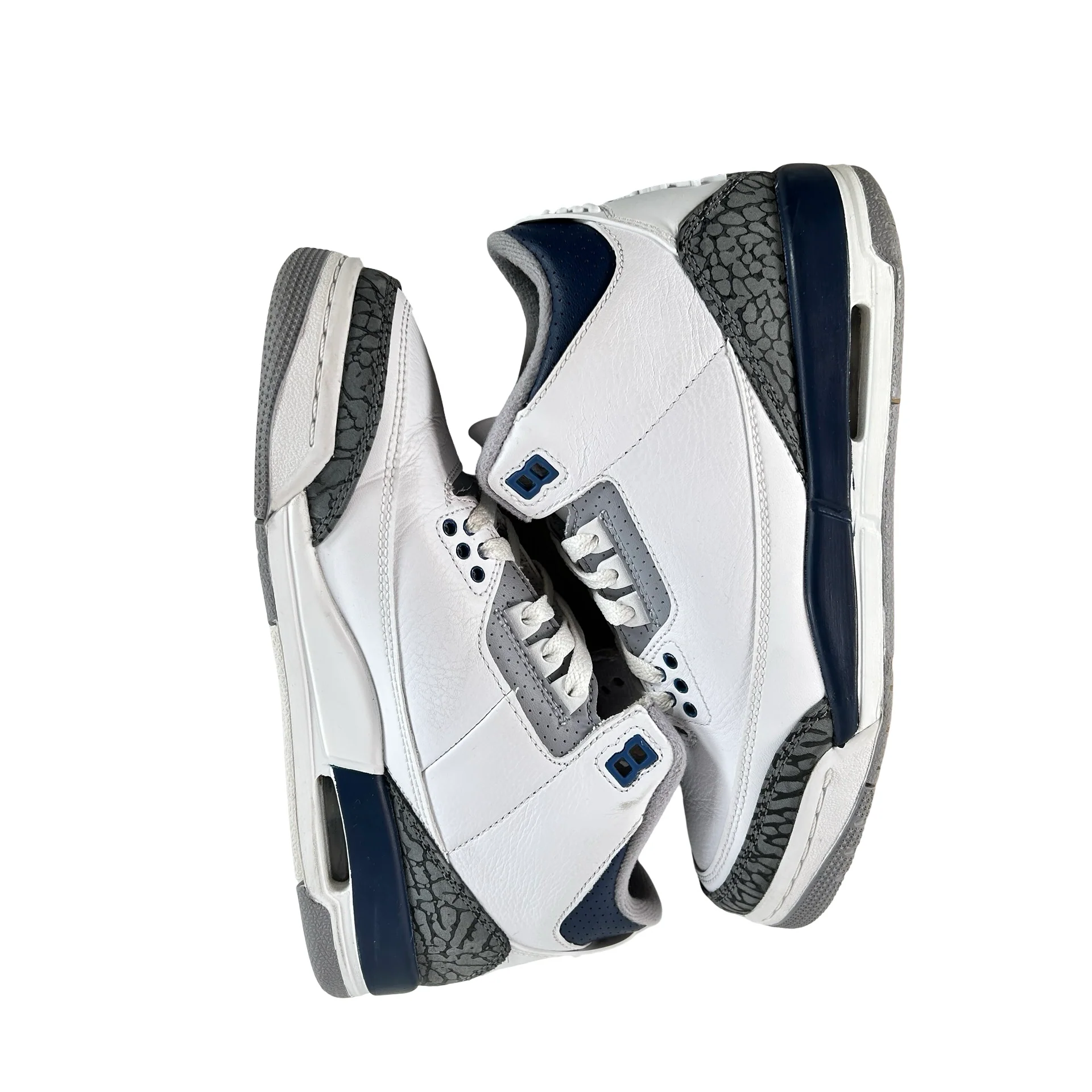 DM0967 140 Jordan 3 Retro Midnight Navy (GS) [USED] - 6 Y (Used) - Image 4