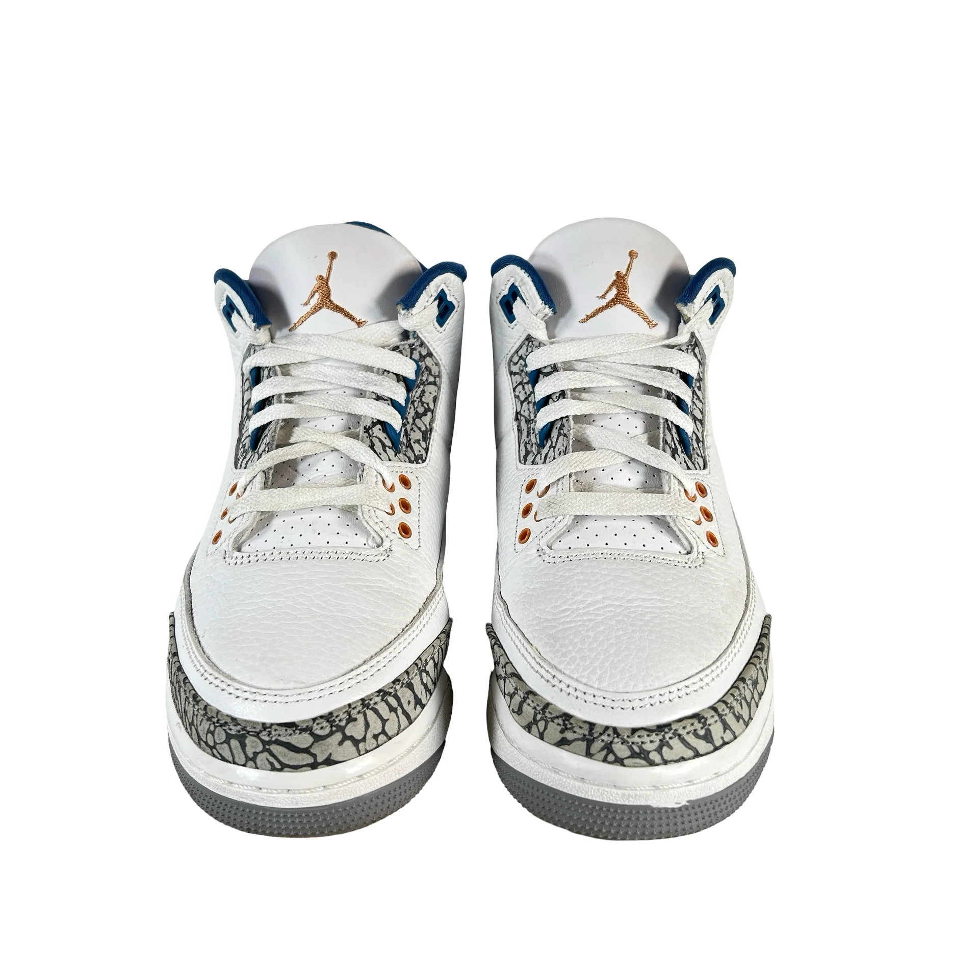 DM0967 148 Jordan 3 Retro Wizards (GS) [USED] - 7 Y (Used5) - Image 2