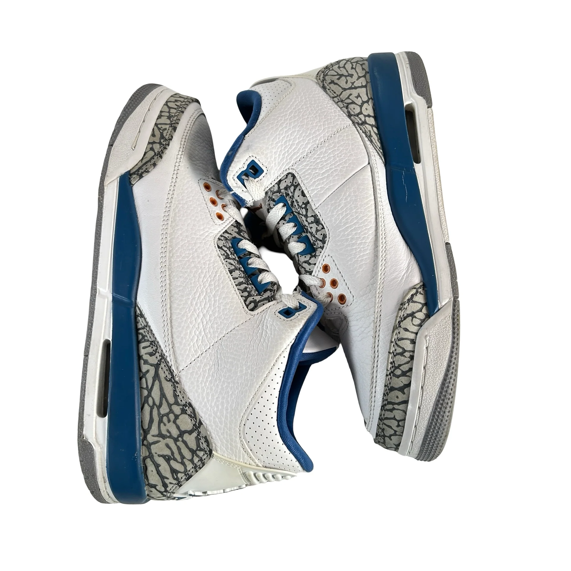 DM0967 148 Jordan 3 Retro Wizards (GS) [USED] - 7 Y (Used5) - Image 4
