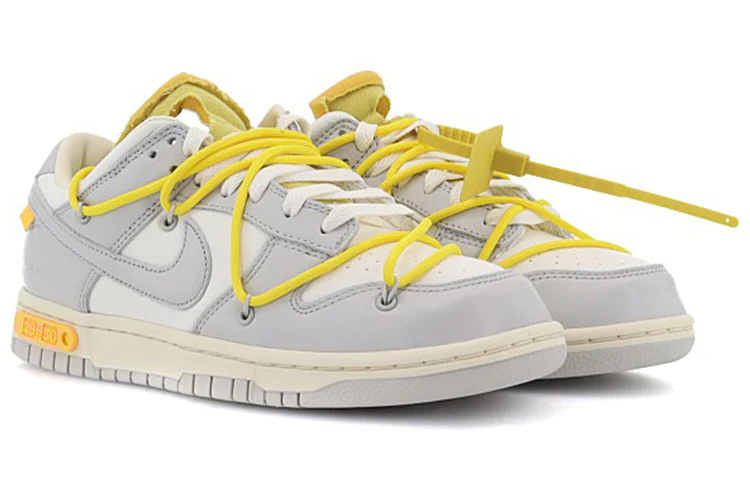 DM1602 103 Nike Dunk Low Off-White Lot 29 - Image 2