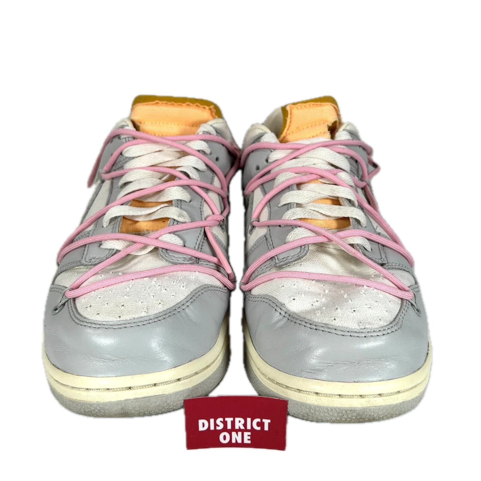 DM1602 109 Nike Dunk Low Off-White Lot 9 [USED] - 12 M (Used) - Image 2