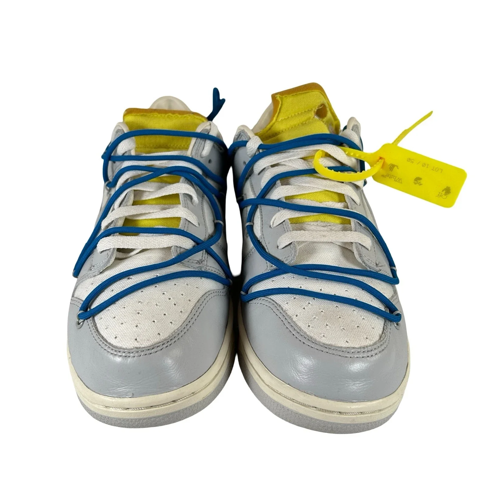 DM1602 112 Nike Dunk Low Off-White Lot 10 [USED] - 13 M (Used) (Replace Box) - Image 2