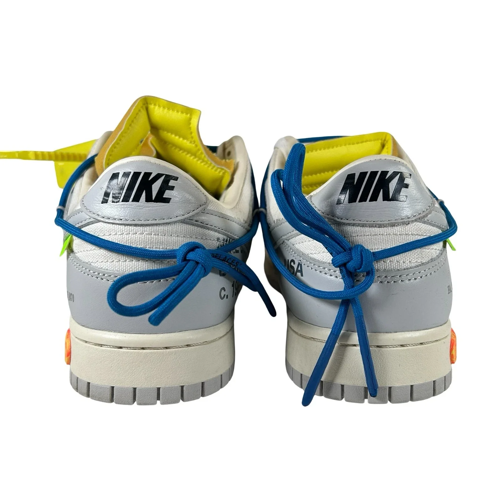DM1602 112 Nike Dunk Low Off-White Lot 10 [USED] - 13 M (Used) (Replace Box) - Image 3