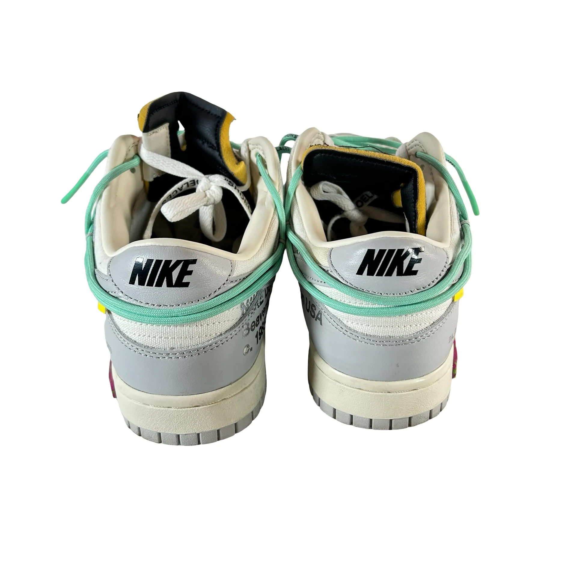 DM1602 114 Nike Dunk Low Off-White Lot 4 [USED] - 10 M (Used) - Image 3