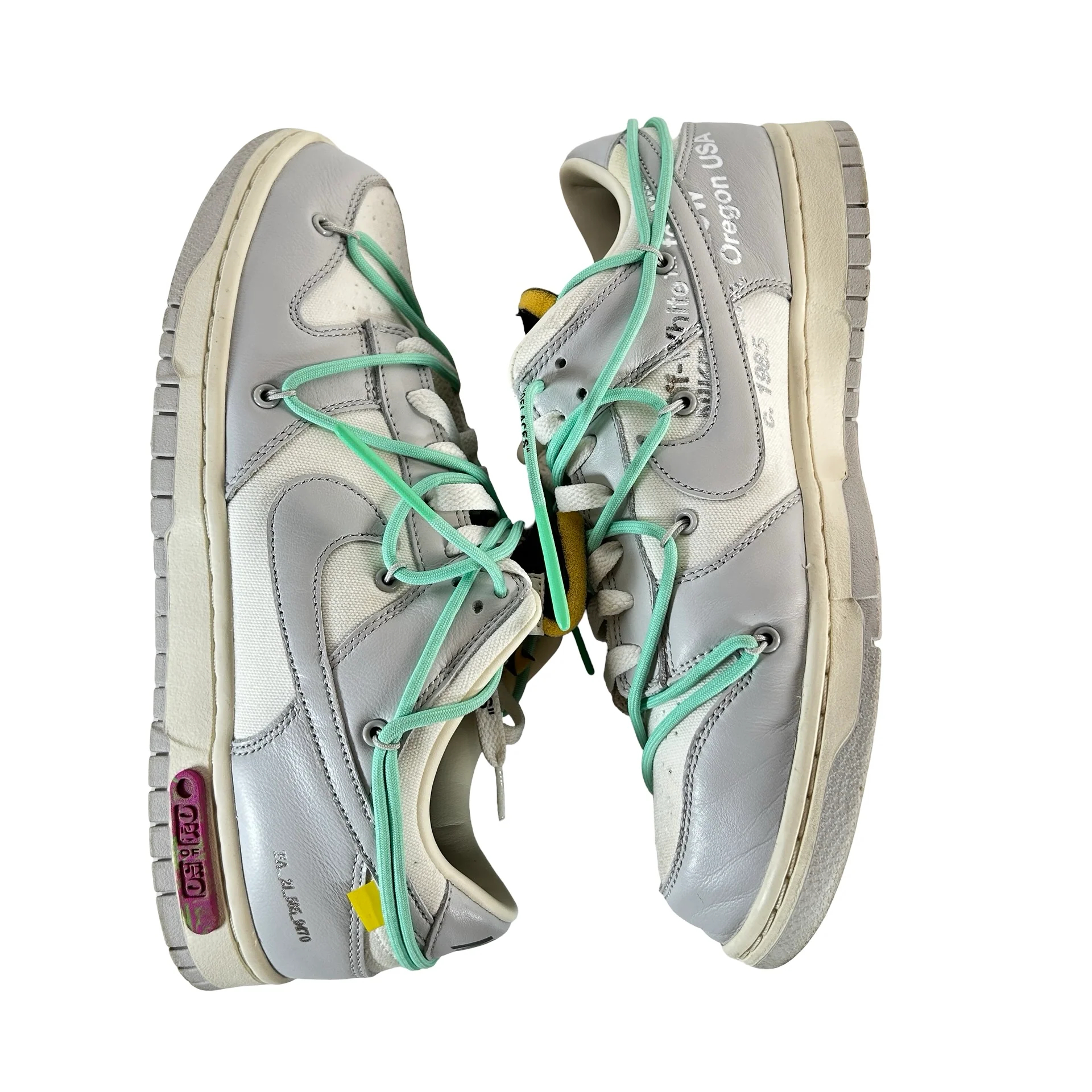 DM1602 114 Nike Dunk Low Off-White Lot 4 [USED] - 10 M (Used) - Image 5