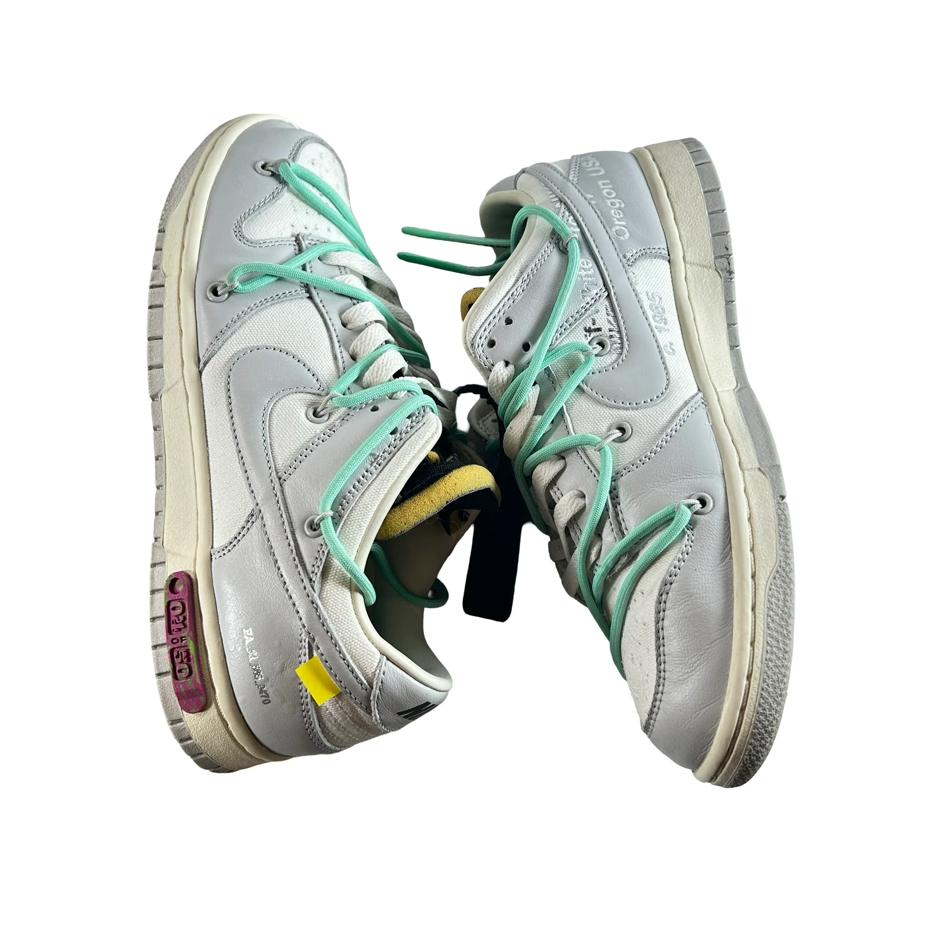 DM1602 114 Nike Dunk Low Off-White Lot 4 [USED] - 7 M (Used) - Image 4